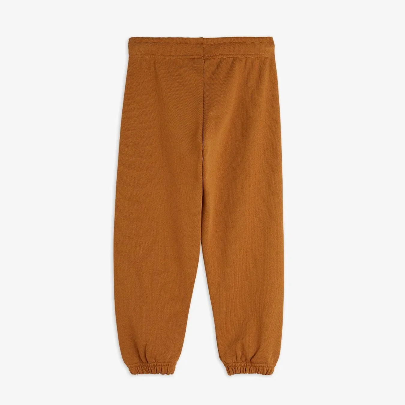 Piping Sweatpants-Brown by Mini Rodini