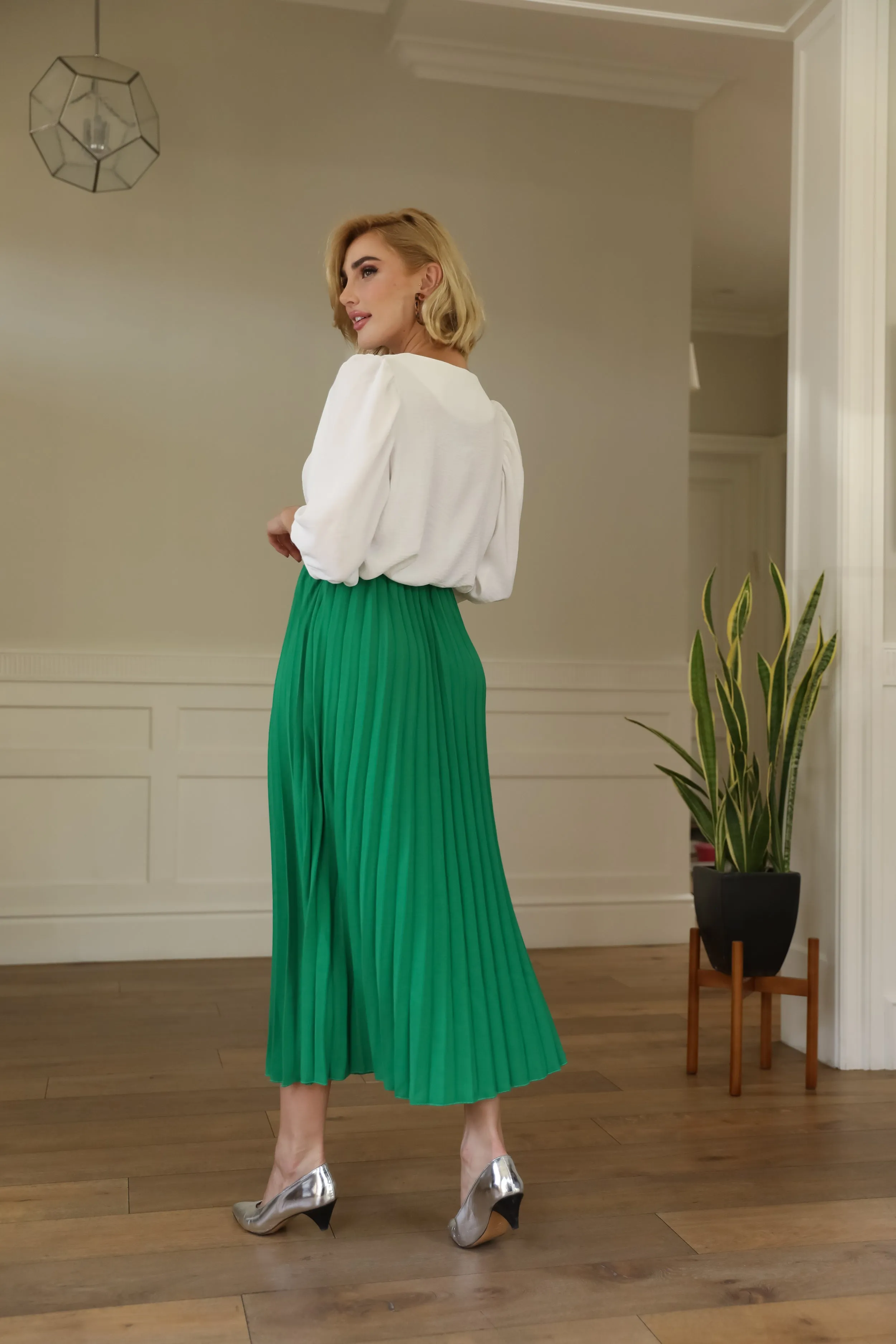 Pleated Skirt