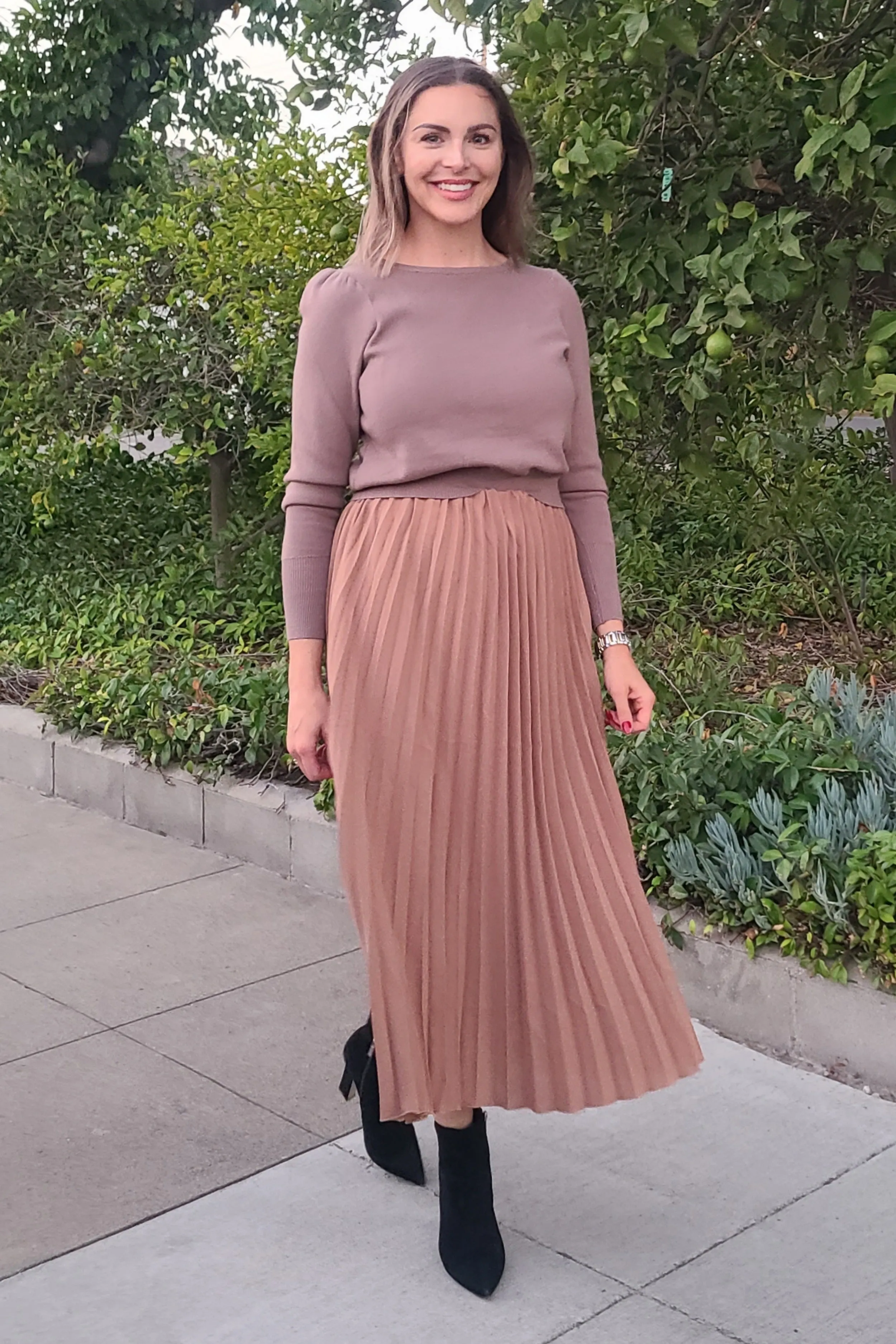 Pleated Skirt