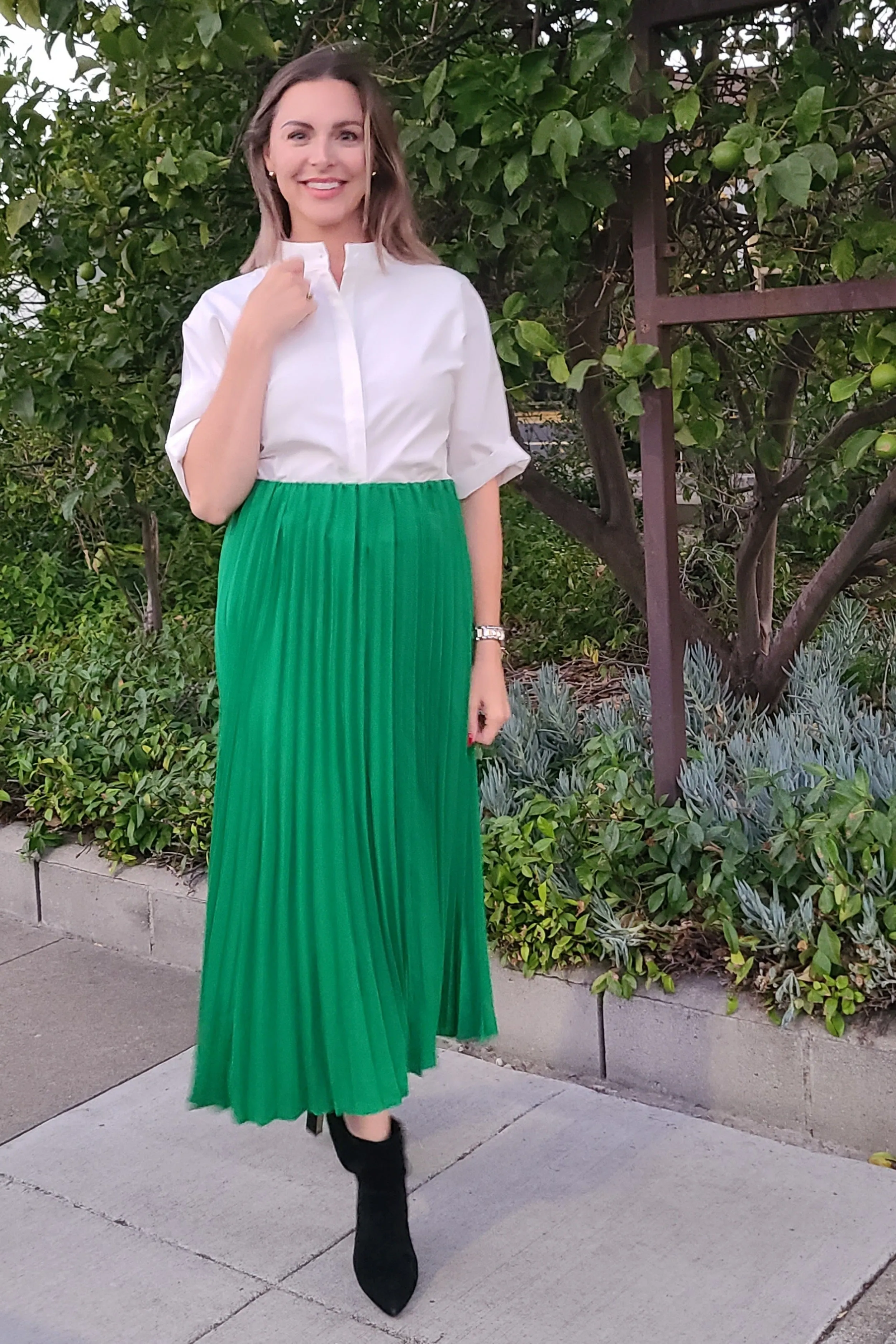Pleated Skirt