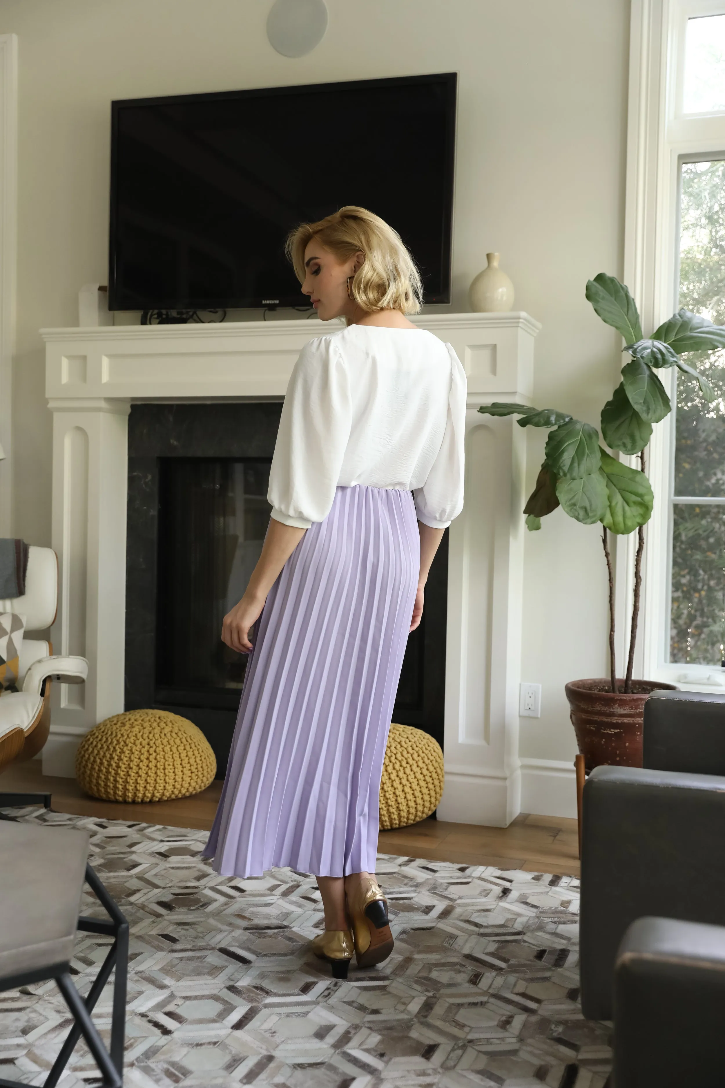 Pleated Skirt