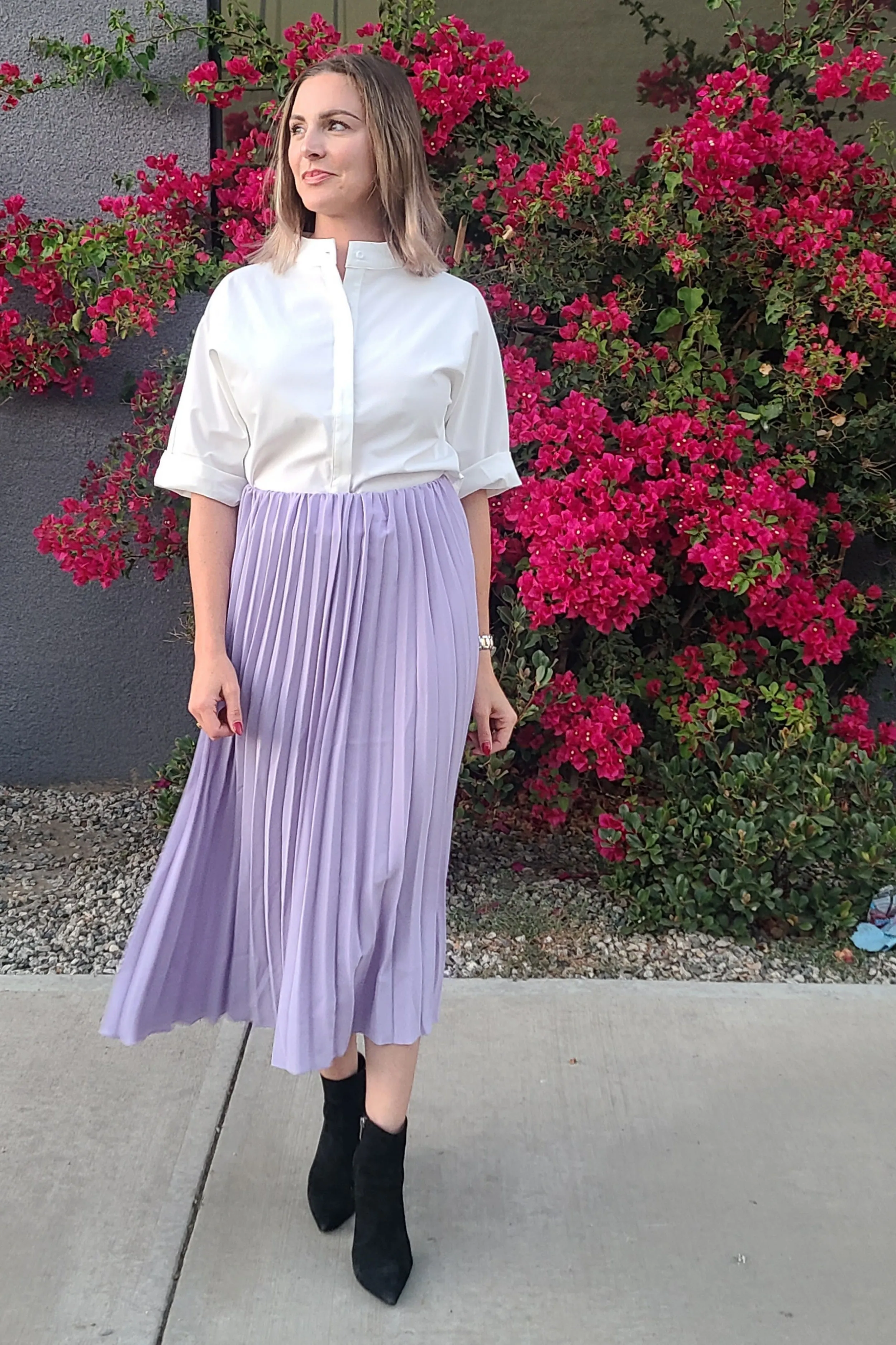 Pleated Skirt