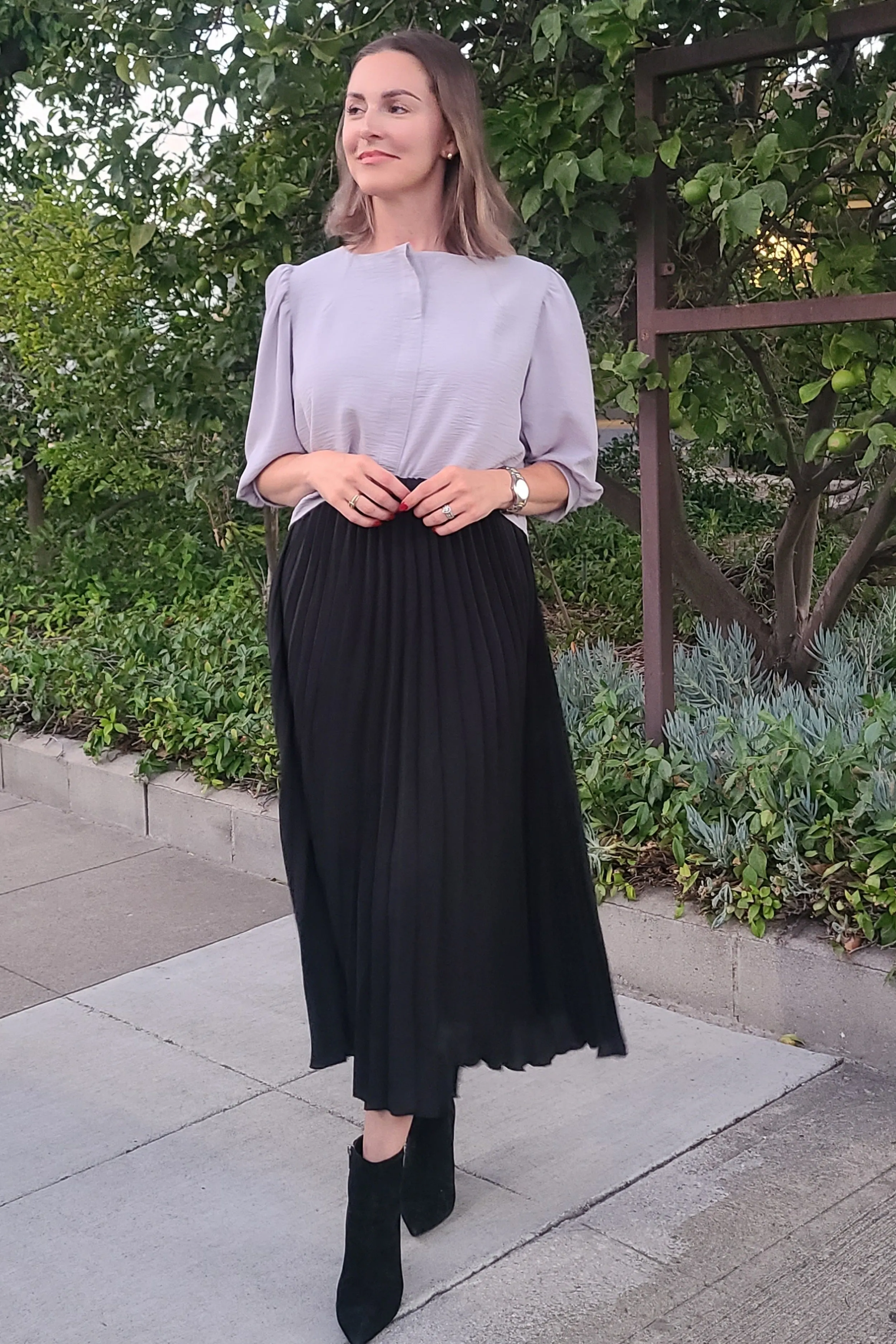 Pleated Skirt