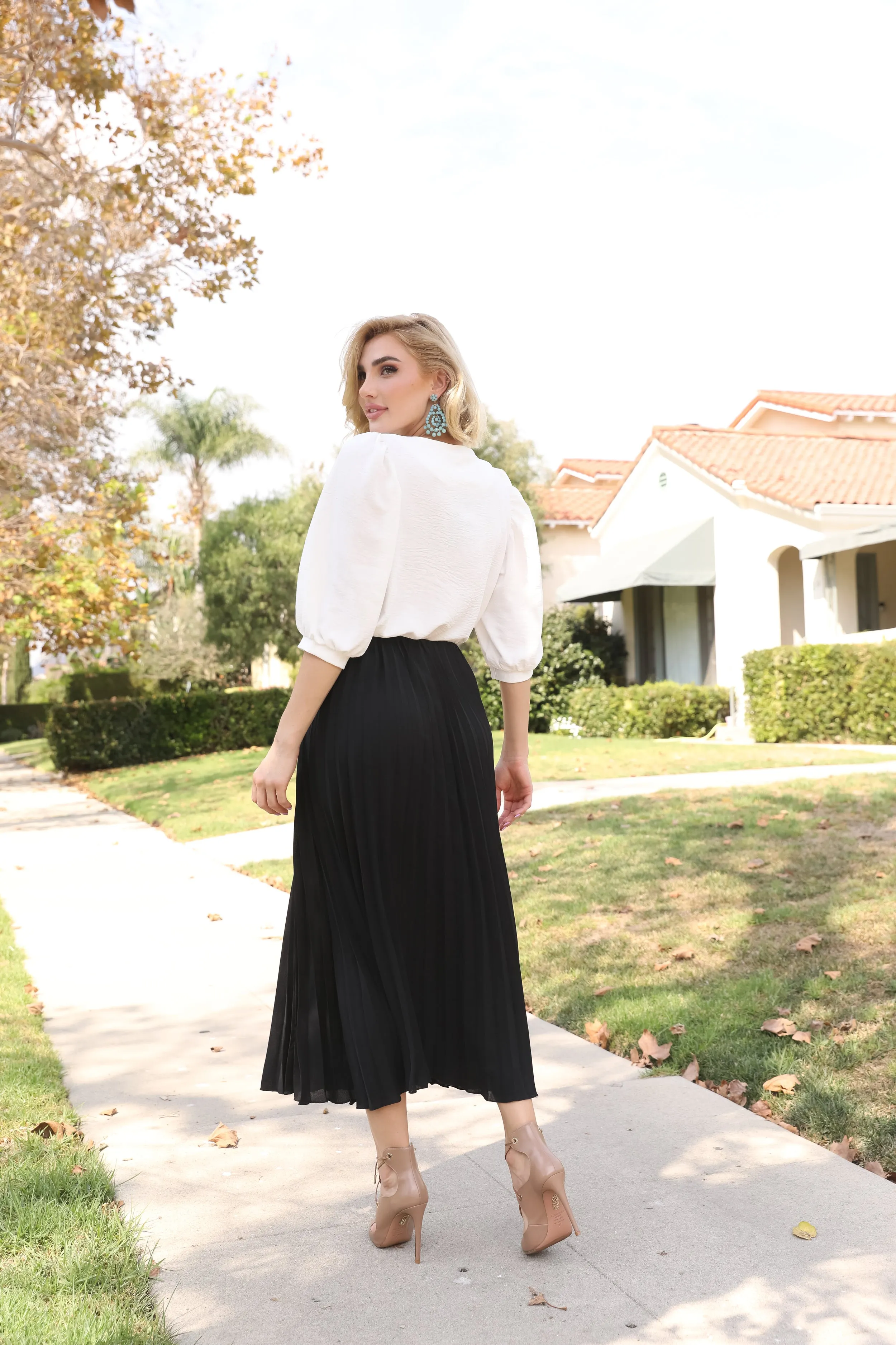 Pleated Skirt