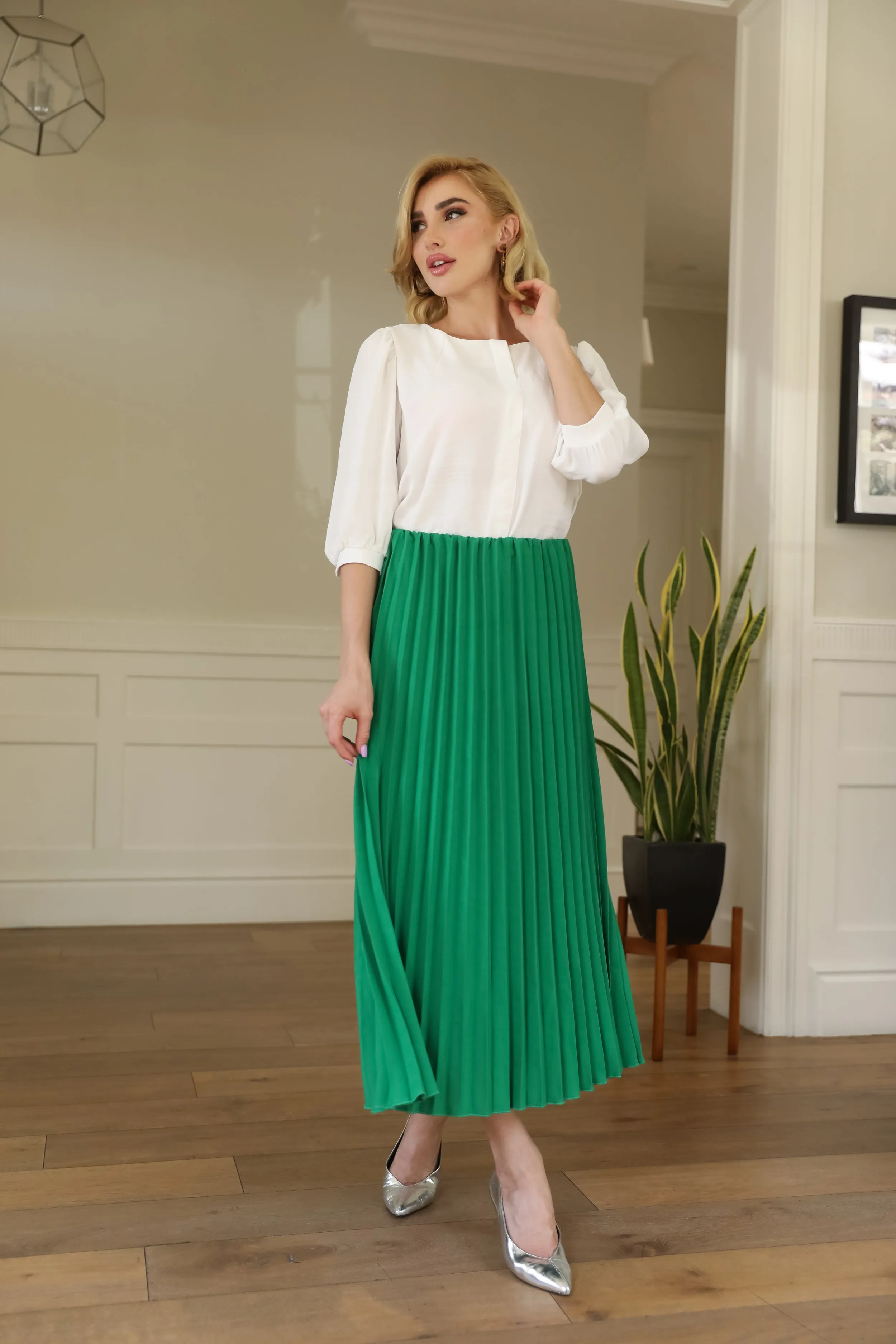 Pleated Skirt