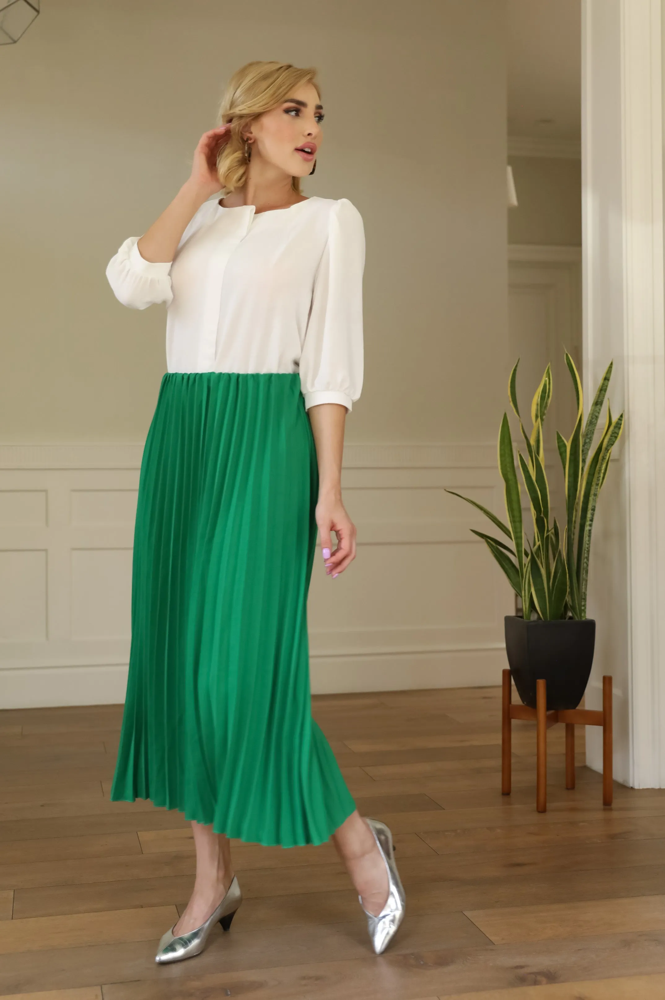 Pleated Skirt