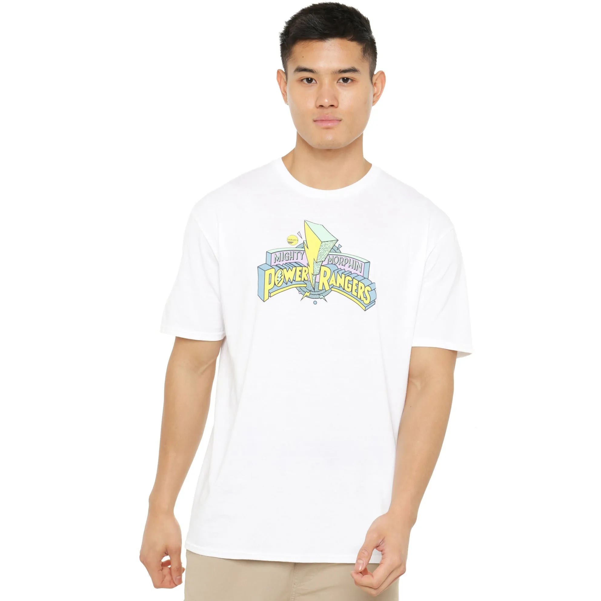 Power Rangers 90s Squad Mens T-shirt
