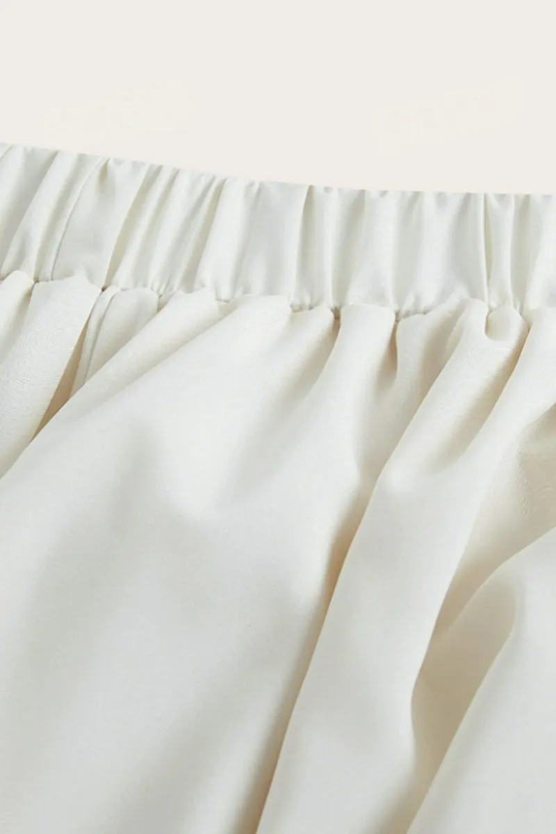 QS3493 Ruffle Lace Skirt