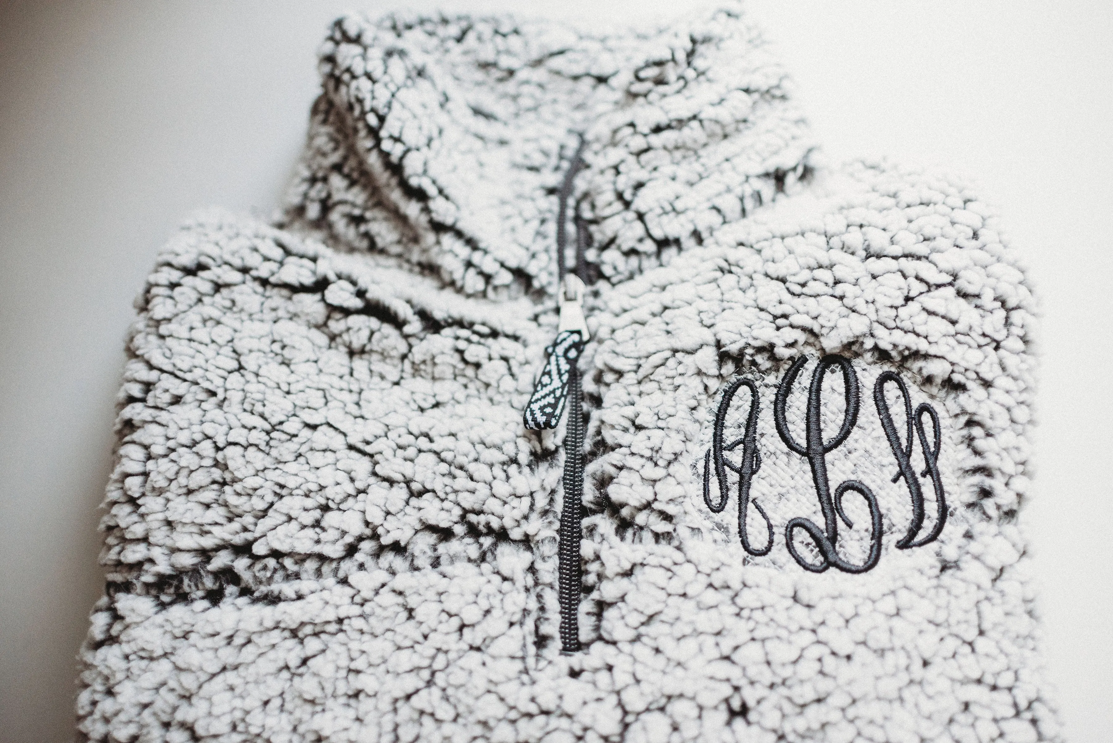 Quarter Zip Sherpa