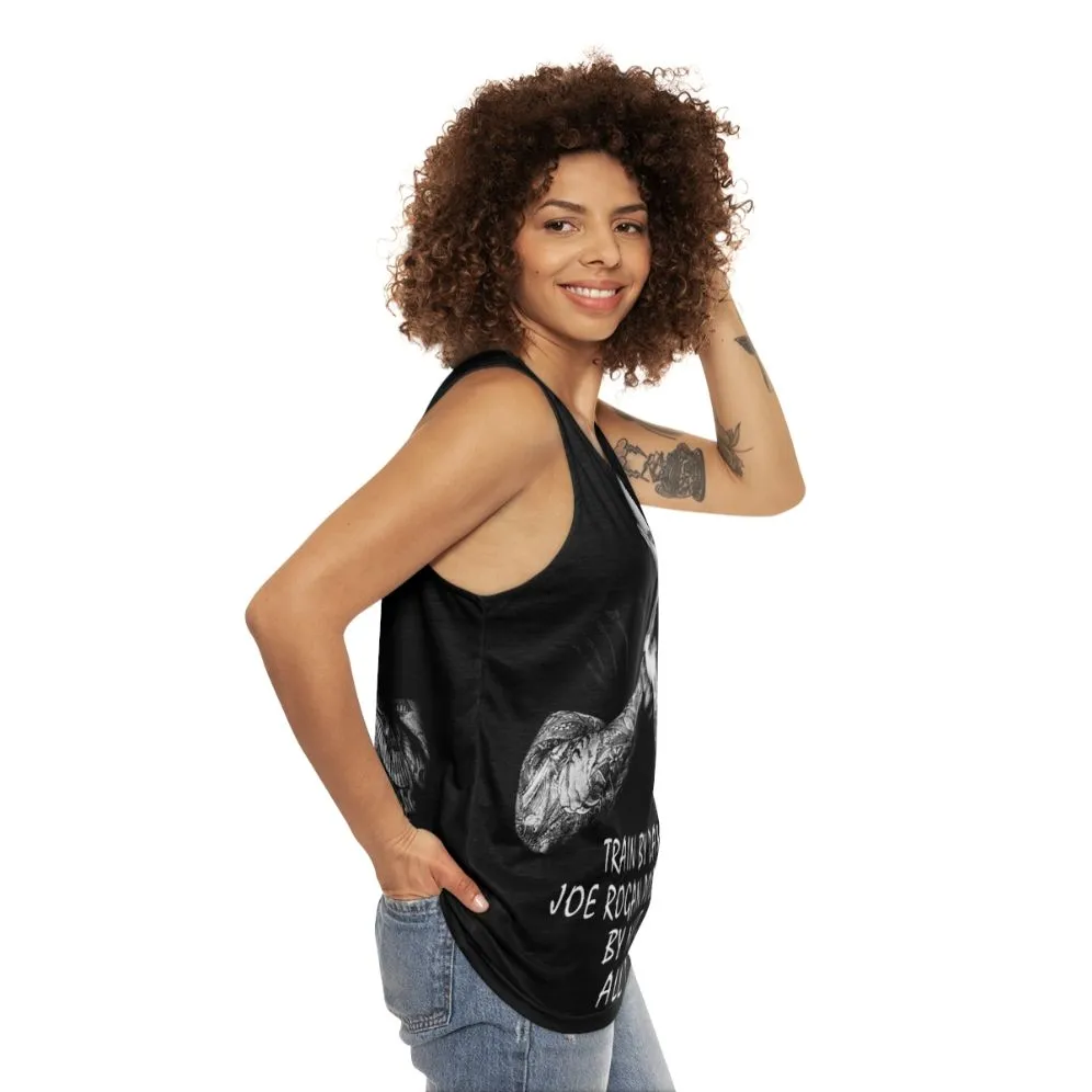 "Train By Day" Joe Rogan Inspired Unisex Tank Top