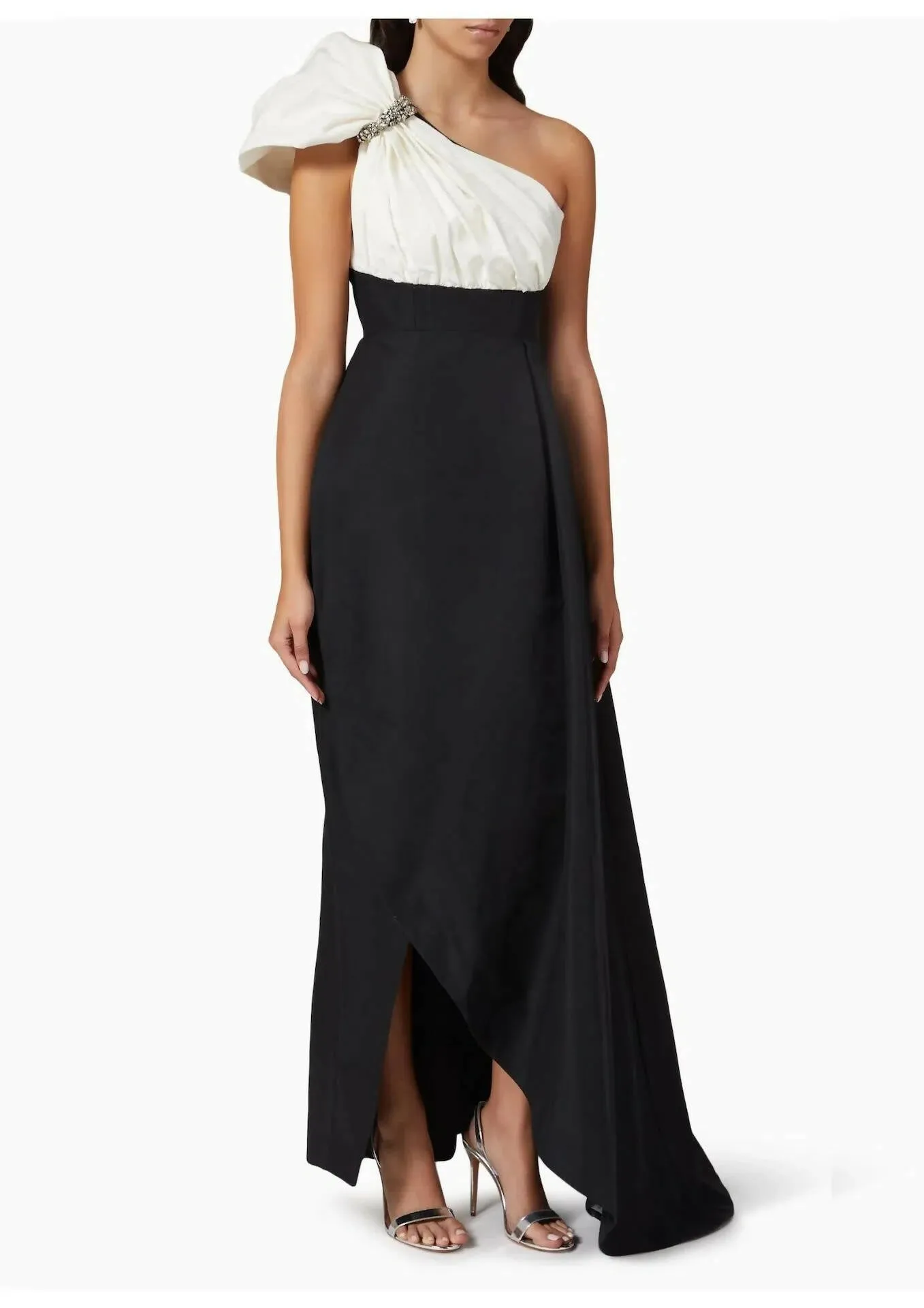 Rachel Gilbert Manuela One Shoulder Gown