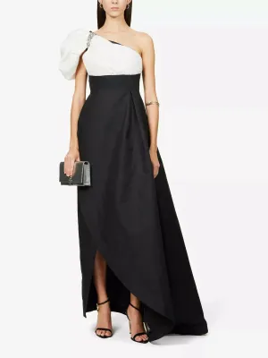 Rachel Gilbert Manuela One Shoulder Gown