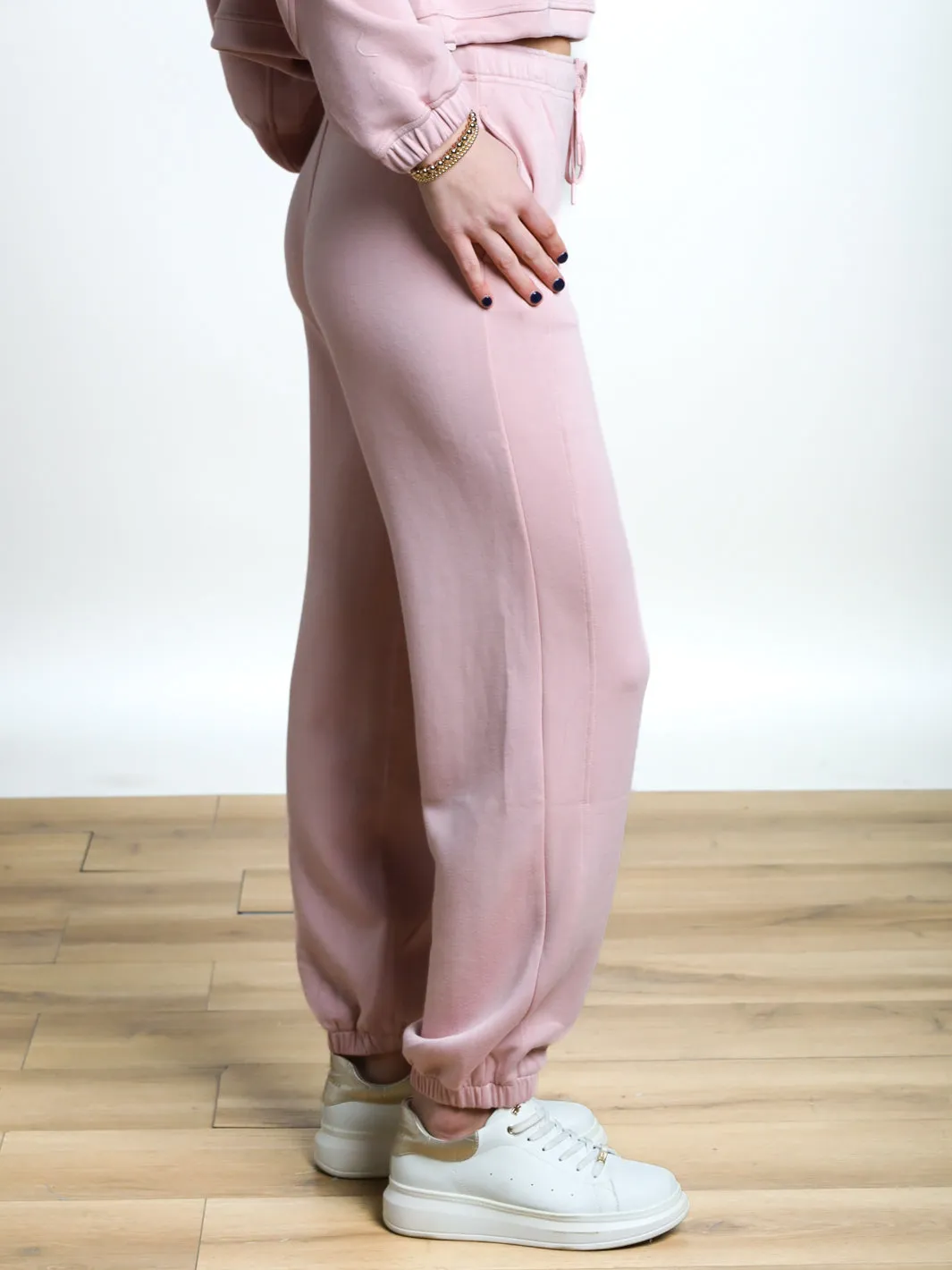 Running With It Drawstring Waist Joggers- Final Sale