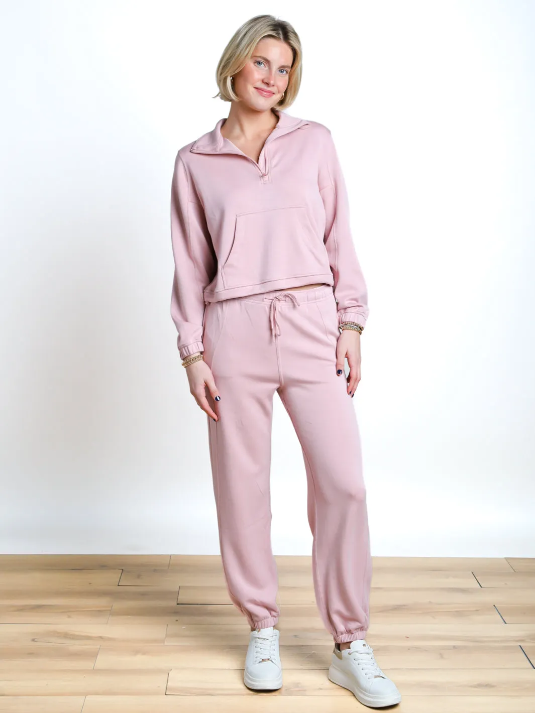 Running With It Drawstring Waist Joggers- Final Sale