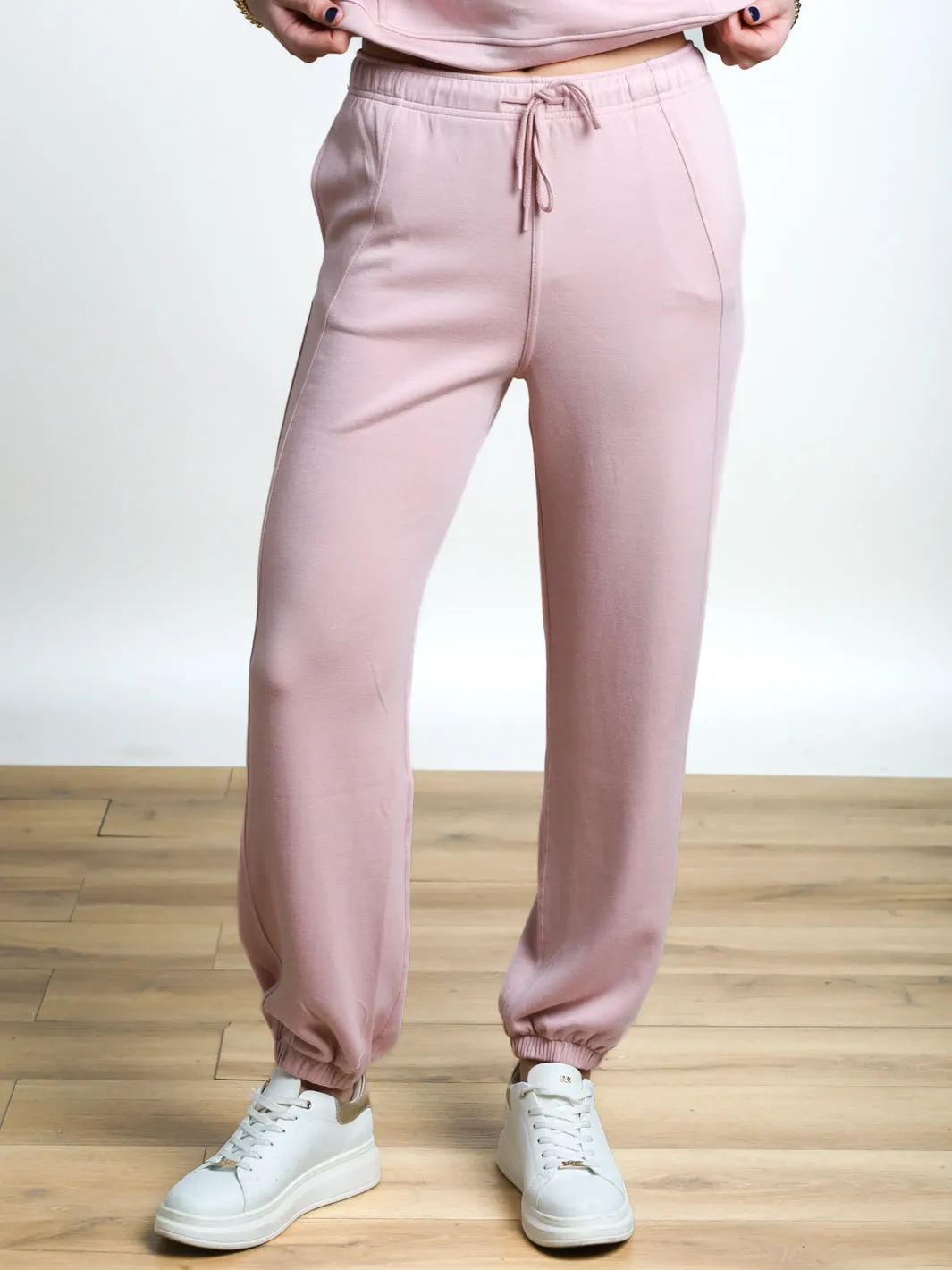 Running With It Drawstring Waist Joggers- Final Sale