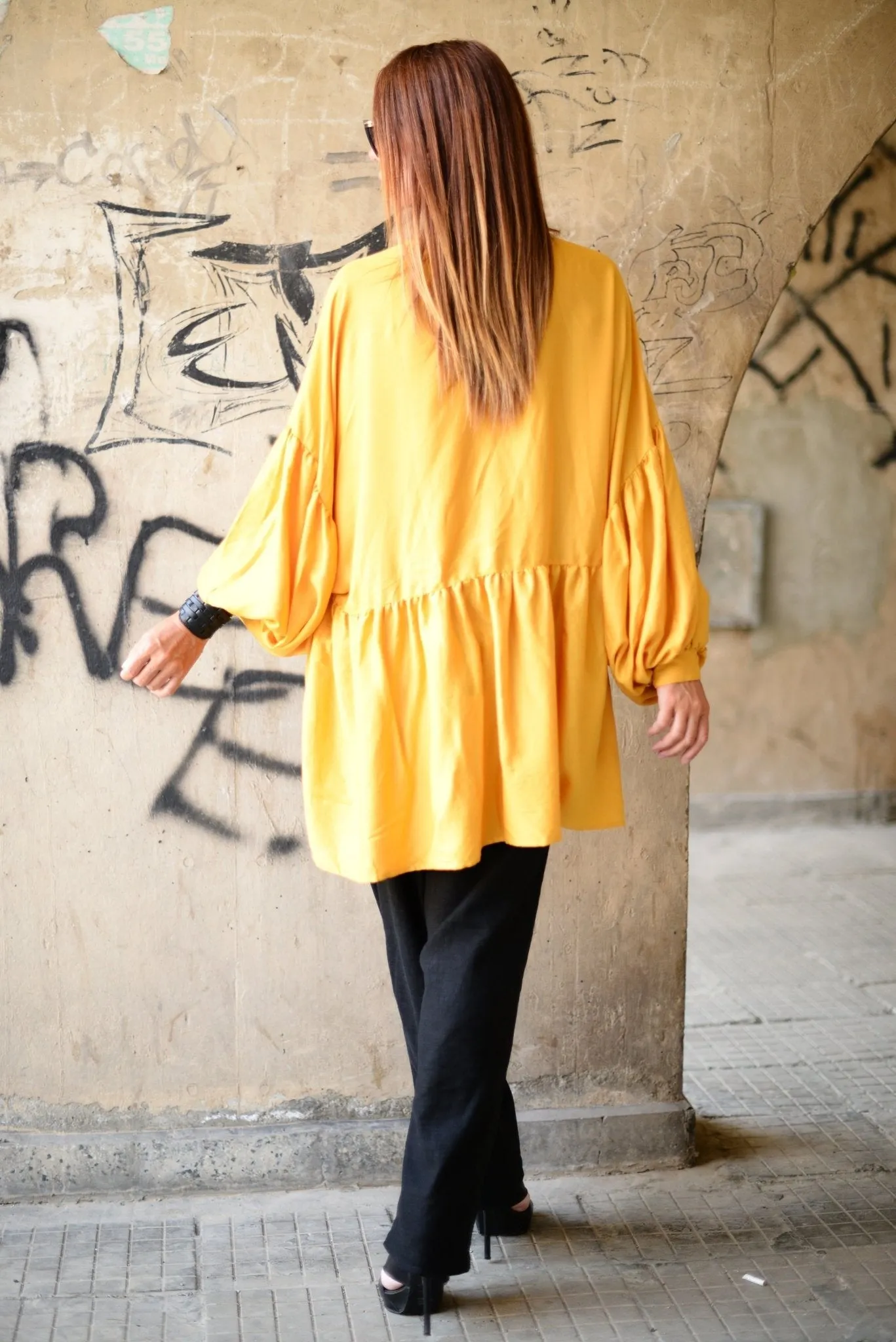 SALI Loose Flounces Top  SALE