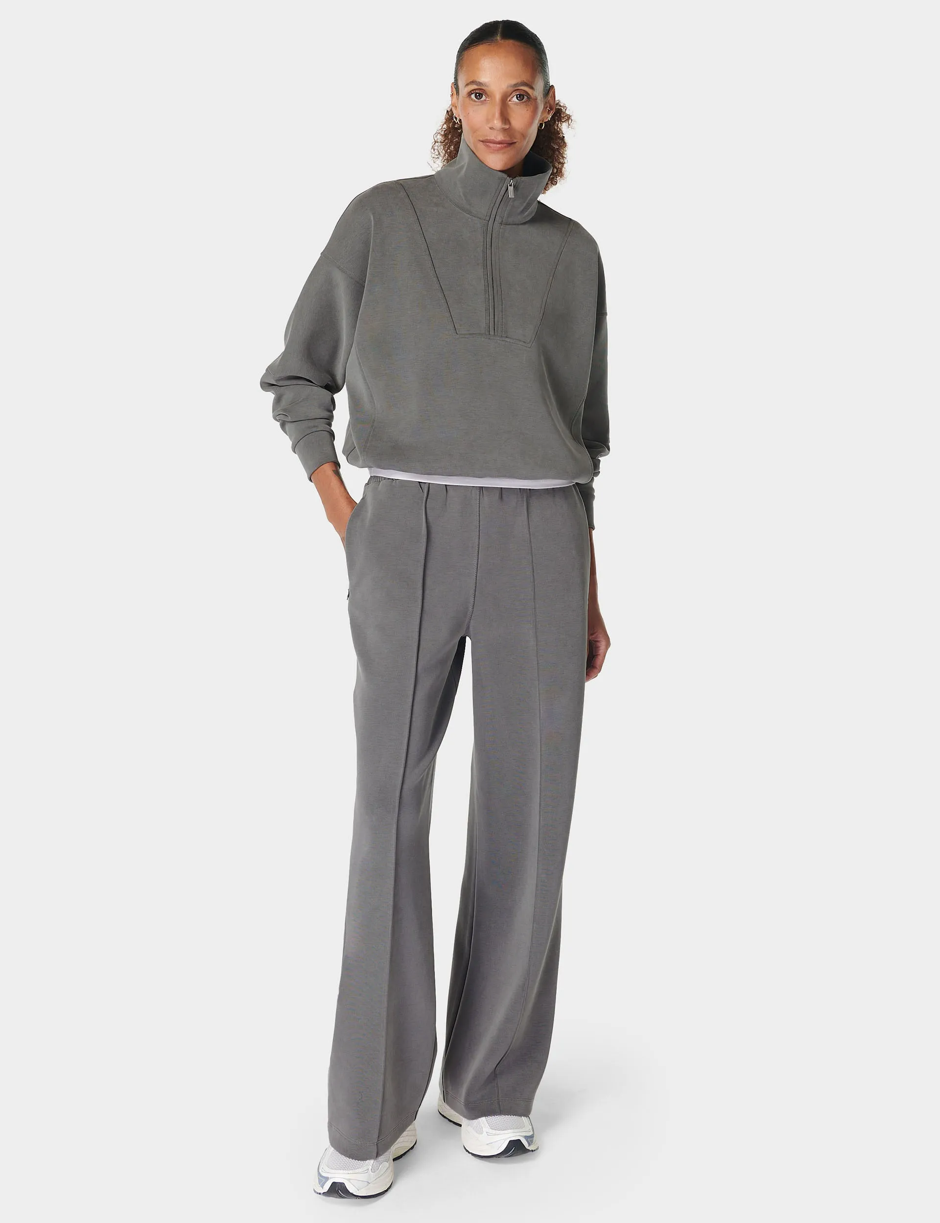 Sand Wash Track Pant - Charcoal Grey