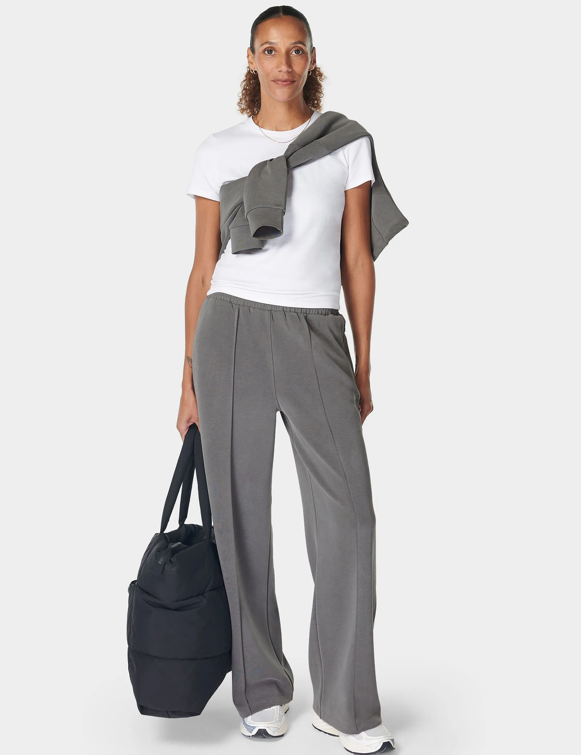 Sand Wash Track Pant - Charcoal Grey