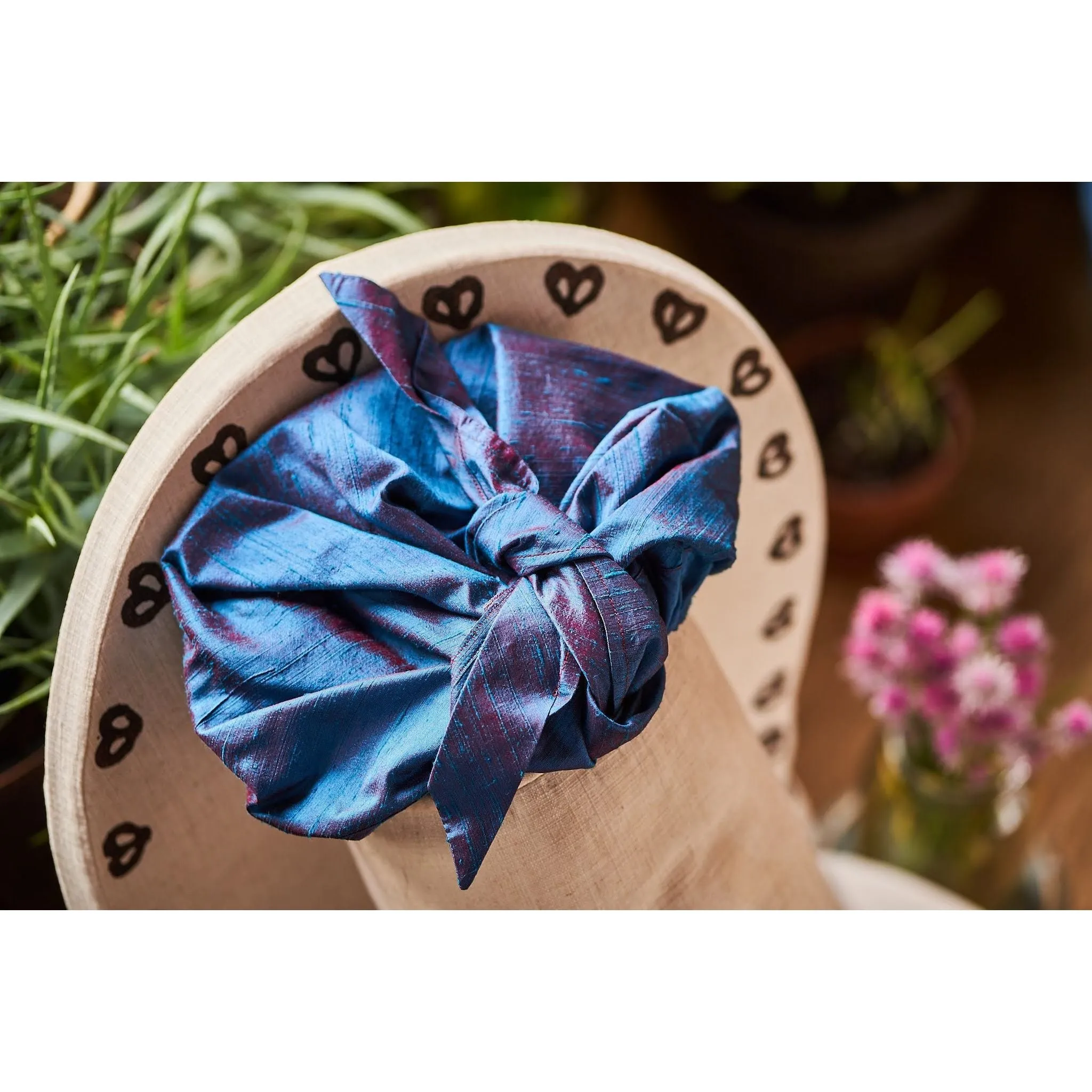 Sapphire Hat Wrap