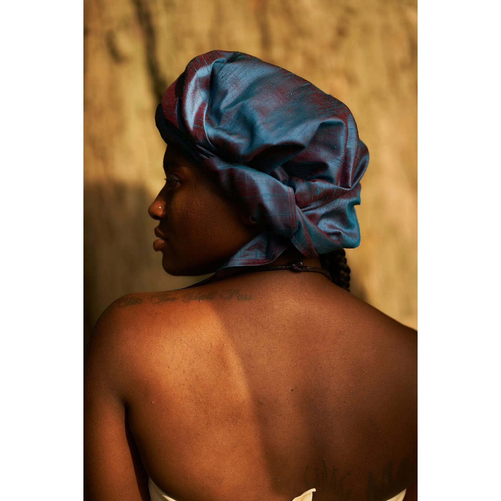 Sapphire Hat Wrap