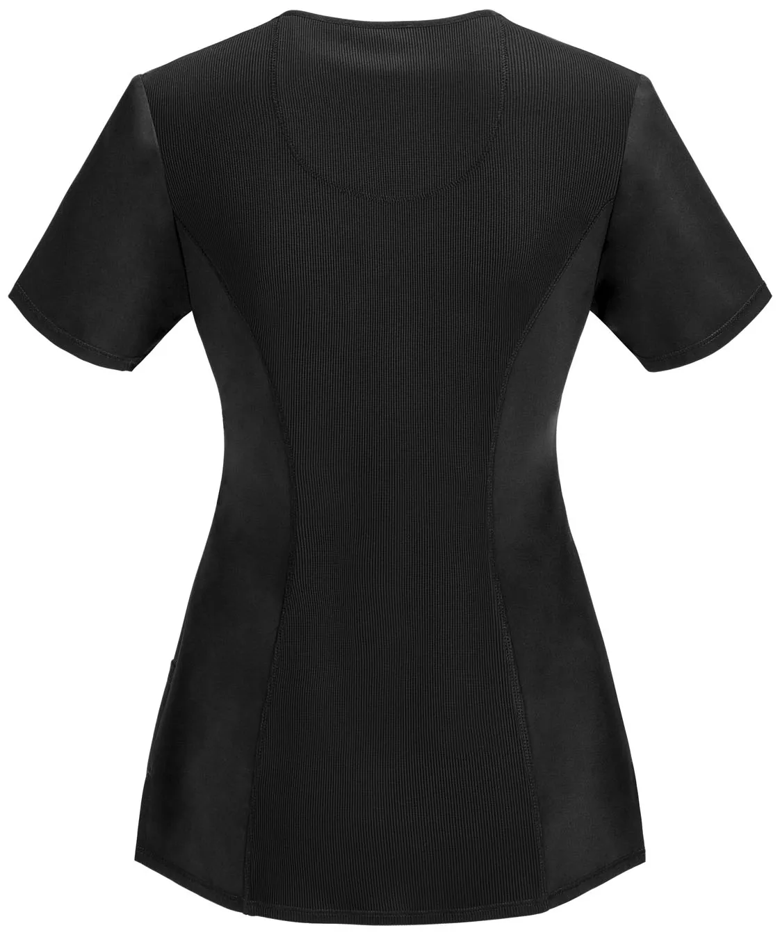 Scrub Top - Cherokee Infinity Women's Round Neck Top - Black, 2624A