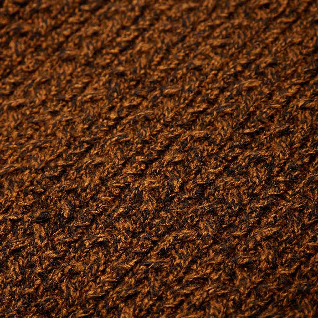 Seaton Crew Neck Moss Stitch Jumper