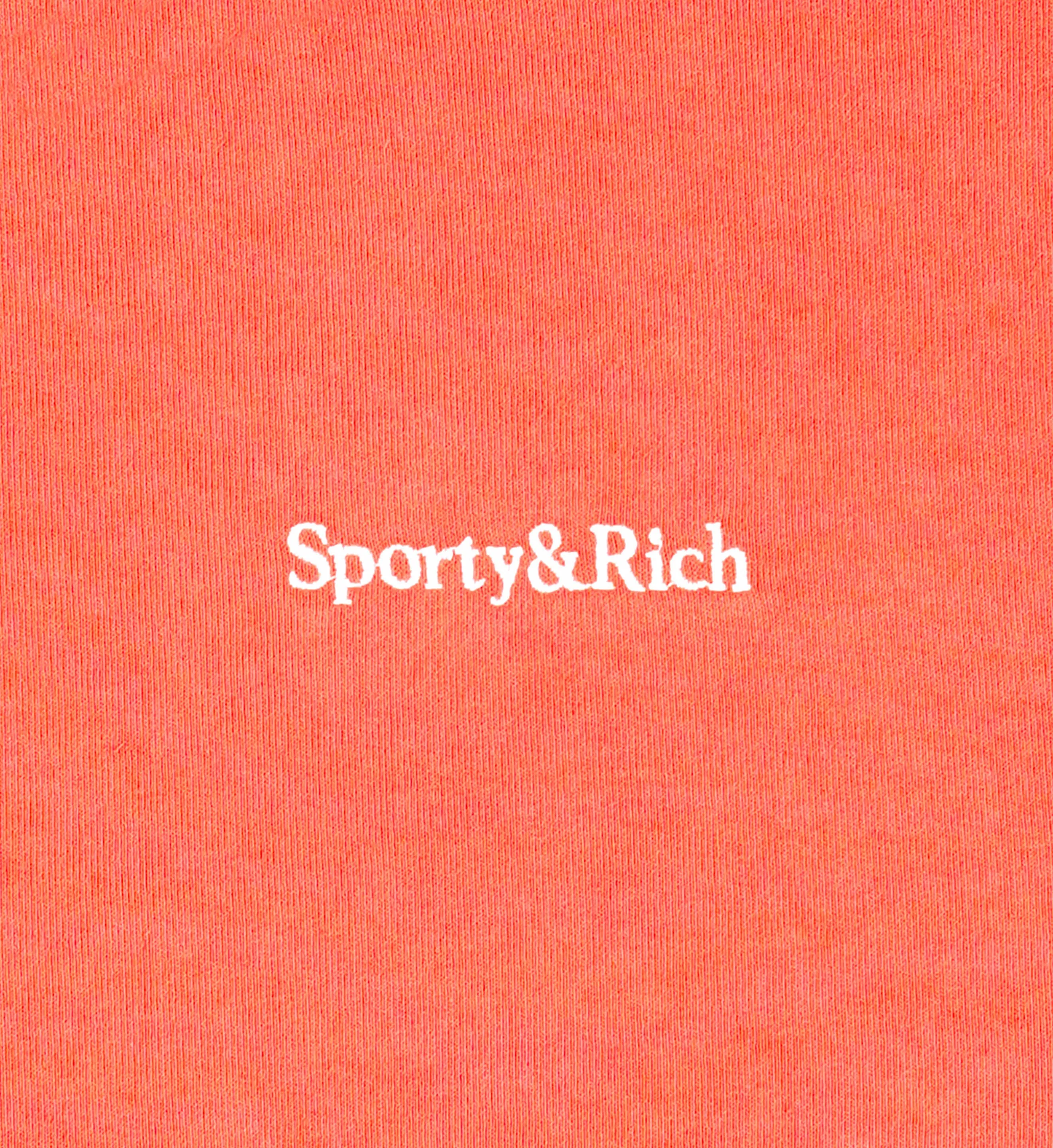 Serif Logo Sweatpant - Dip Dye Pink/White