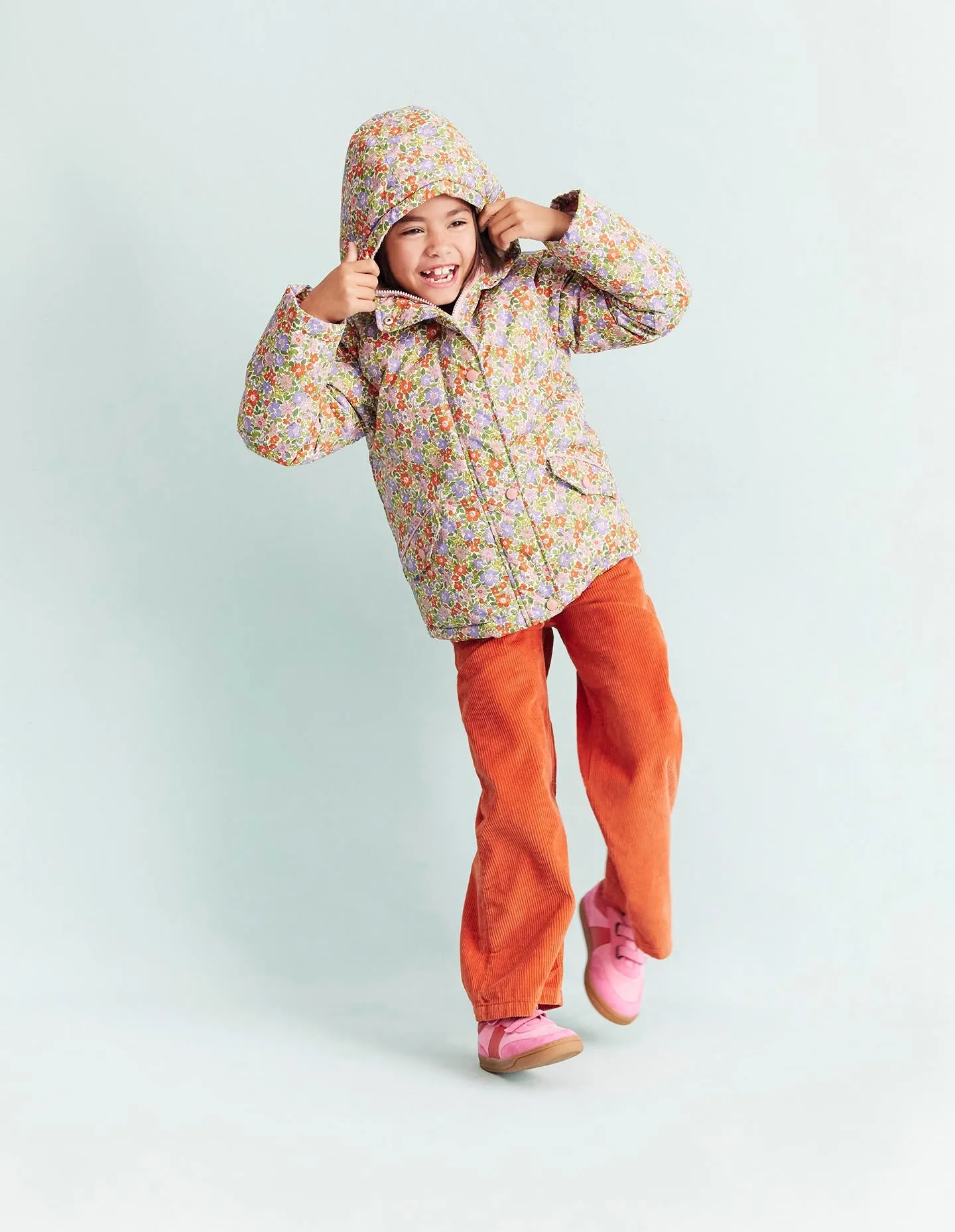 Sherpa Lined Anorak-Aster Purple Flowerbed