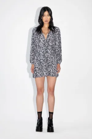 Short Tiered Wrap Dress