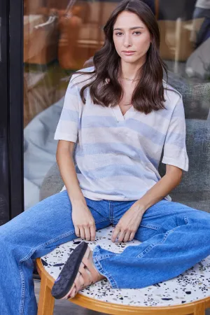 Simon Knit Polo Top