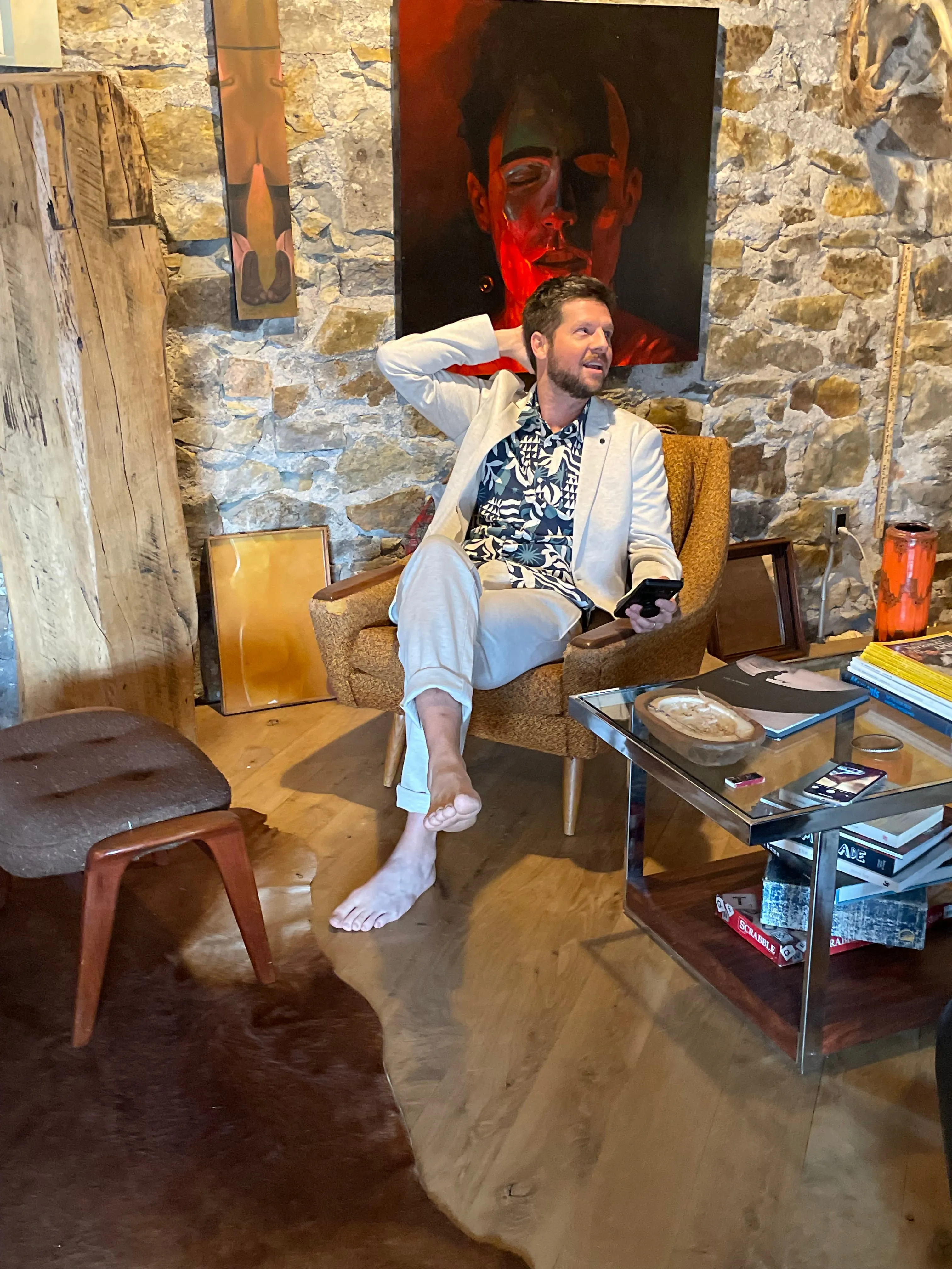 Slim Piqué Chino