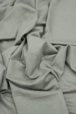 Smokey Sage Microsuede Jersey Knit