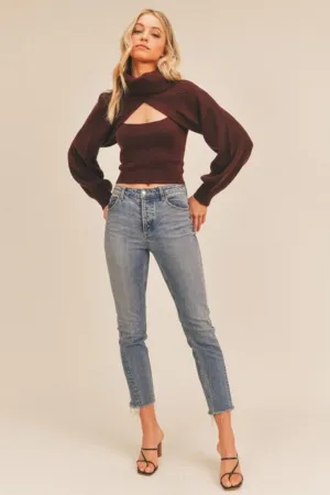Spice It Up Turtleneck Sweater Set