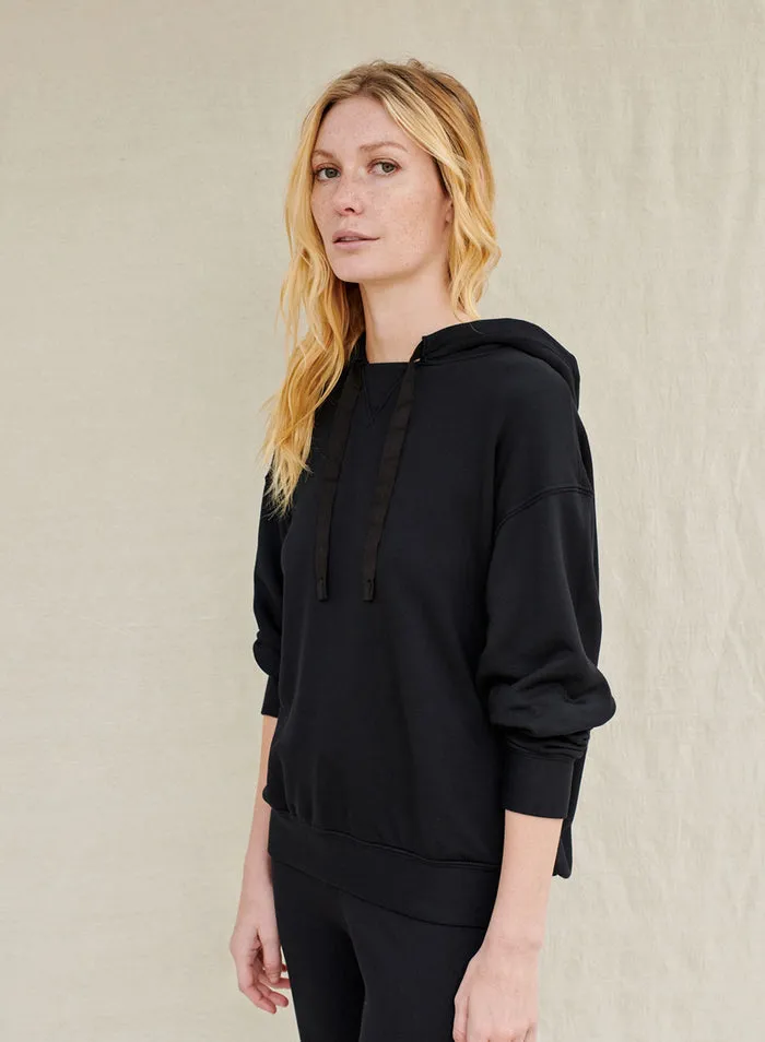 STATESIDE Softest Fleece Hoodie BLACK
