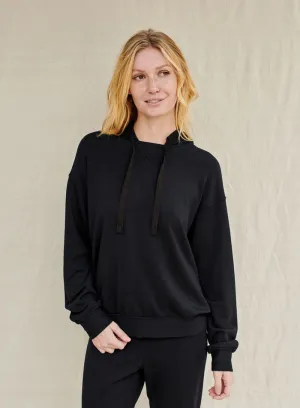 STATESIDE Softest Fleece Hoodie BLACK