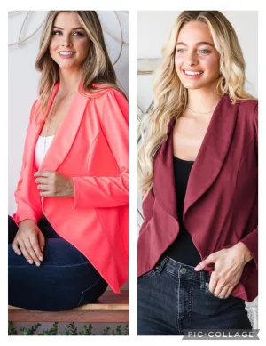 Style It Open Blazer