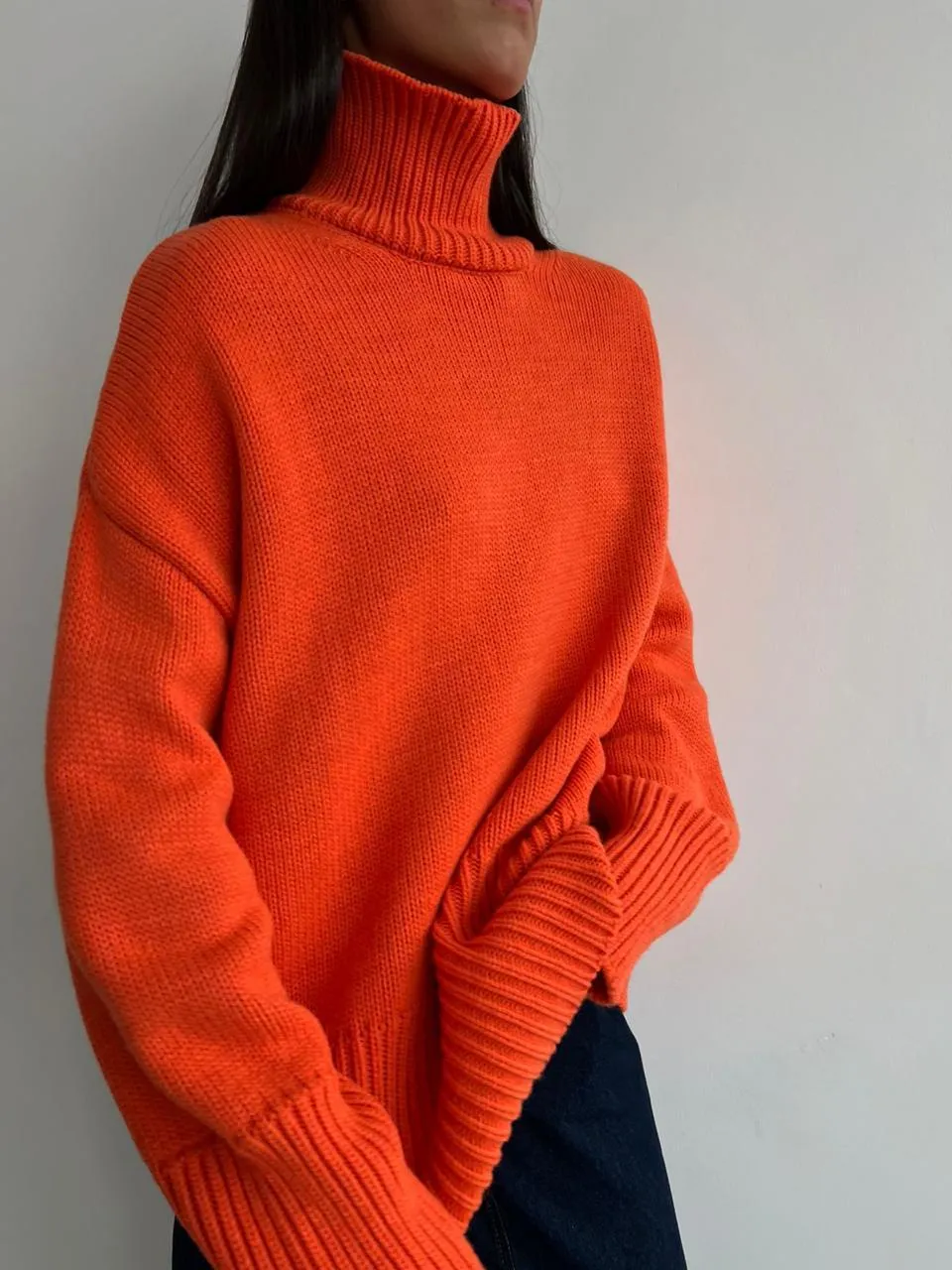 Susanna Women Oversized Casual Loose Knitted Jumper