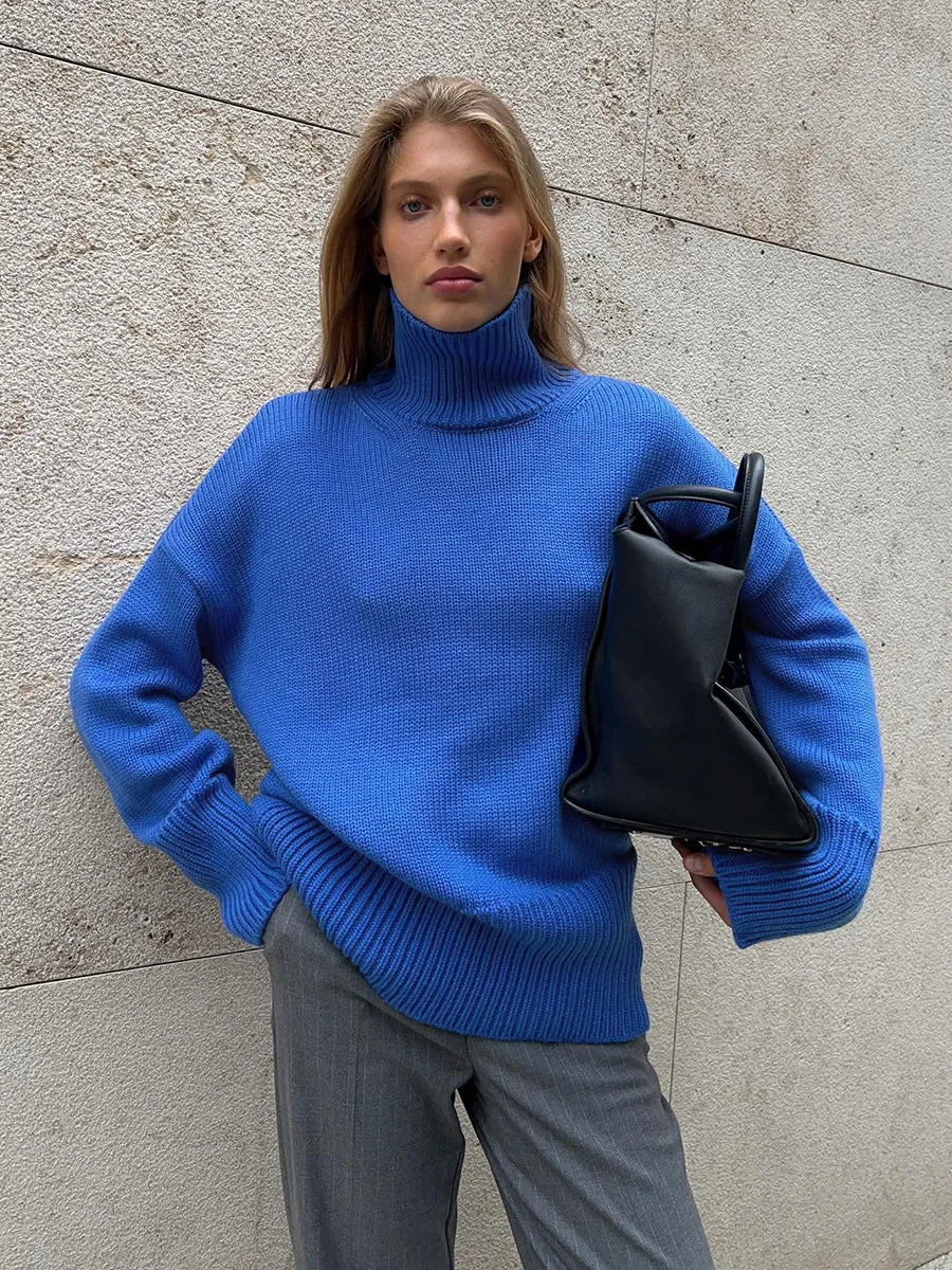 Susanna Women Oversized Casual Loose Knitted Jumper