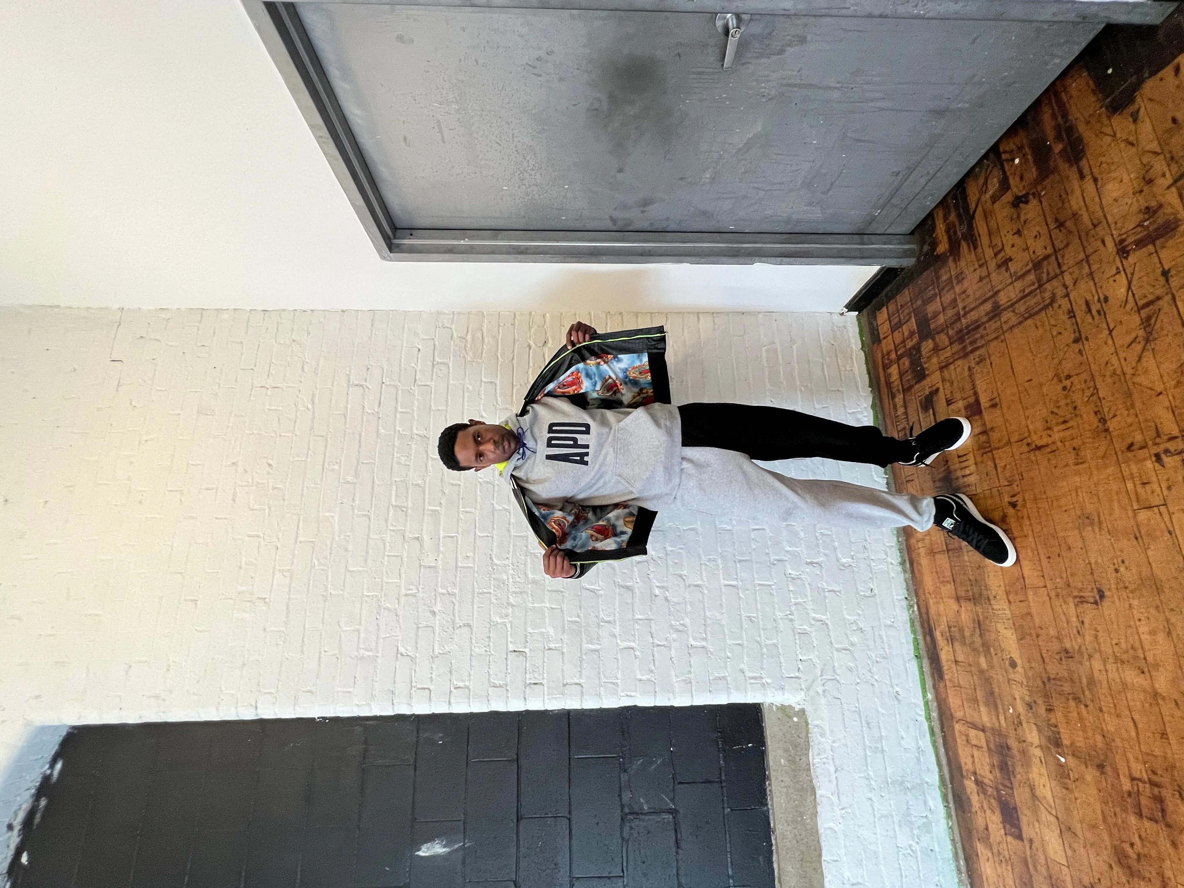 Sweatpants, Two-Tone