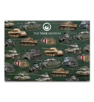 Tank Montage Metal Fridge Magnet