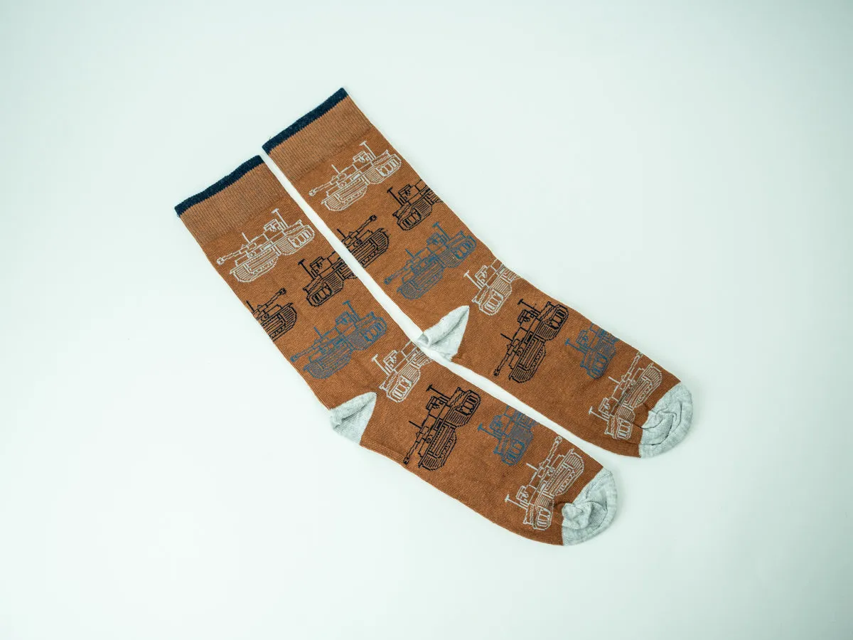 Tank Museum Tank Socks: 4 Pack