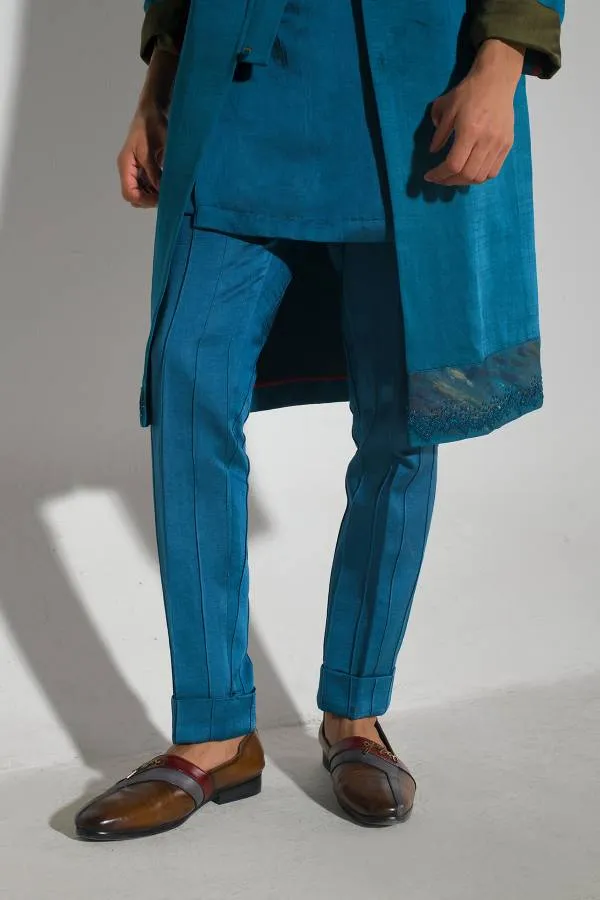 Tilted Teal Shacket