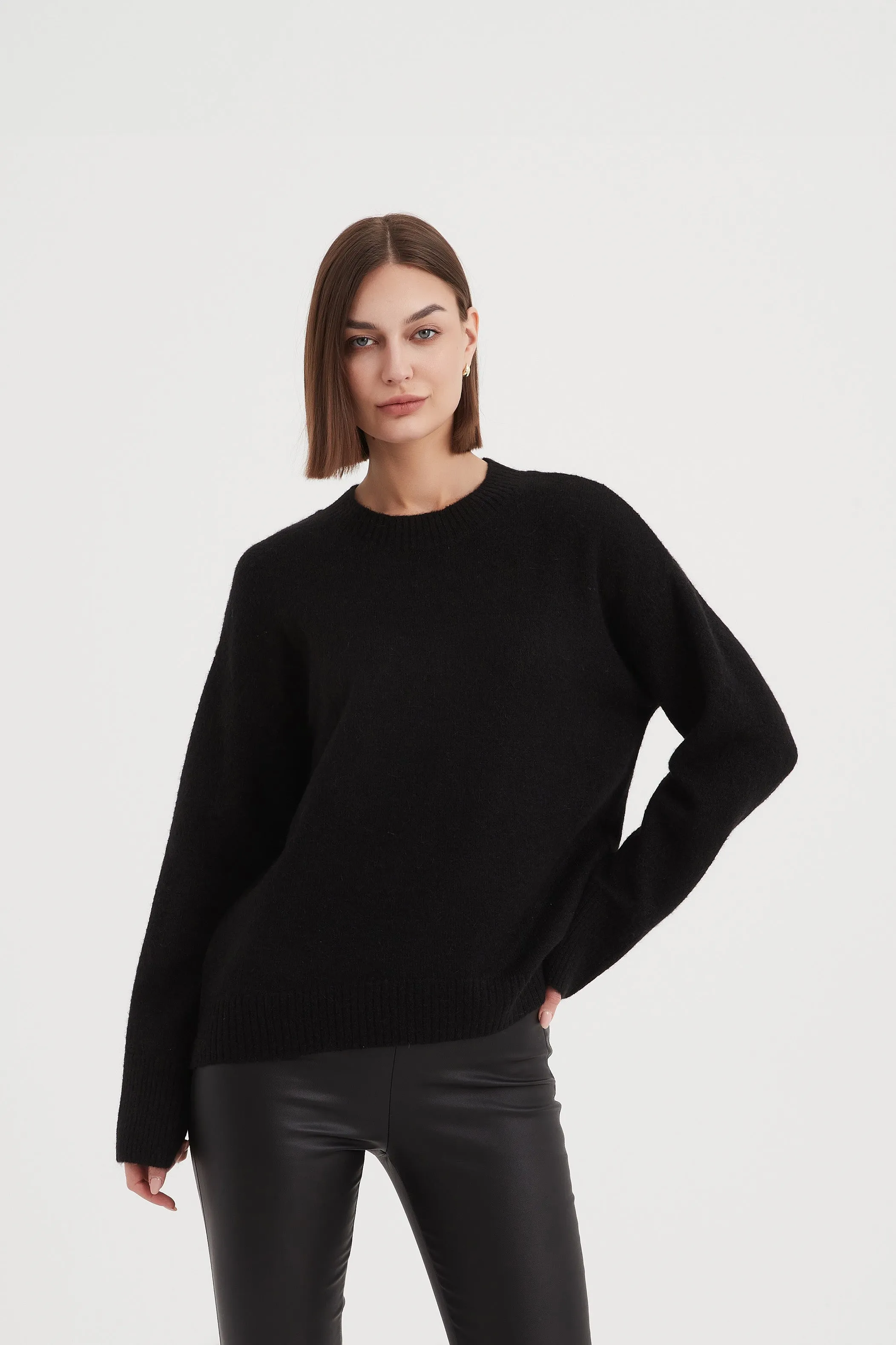 Tirelli Basic Knit Sweater New