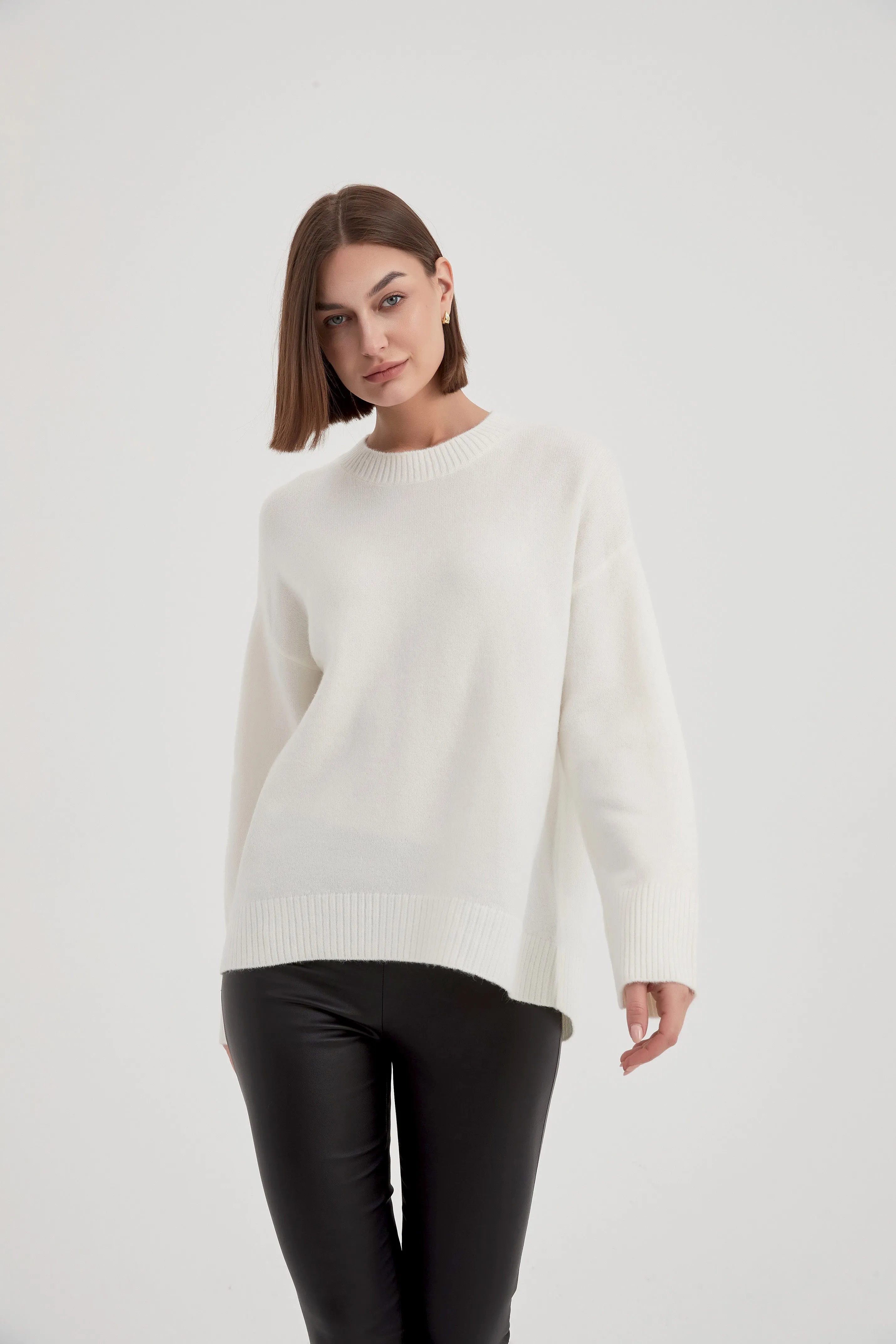 Tirelli Basic Knit Sweater New