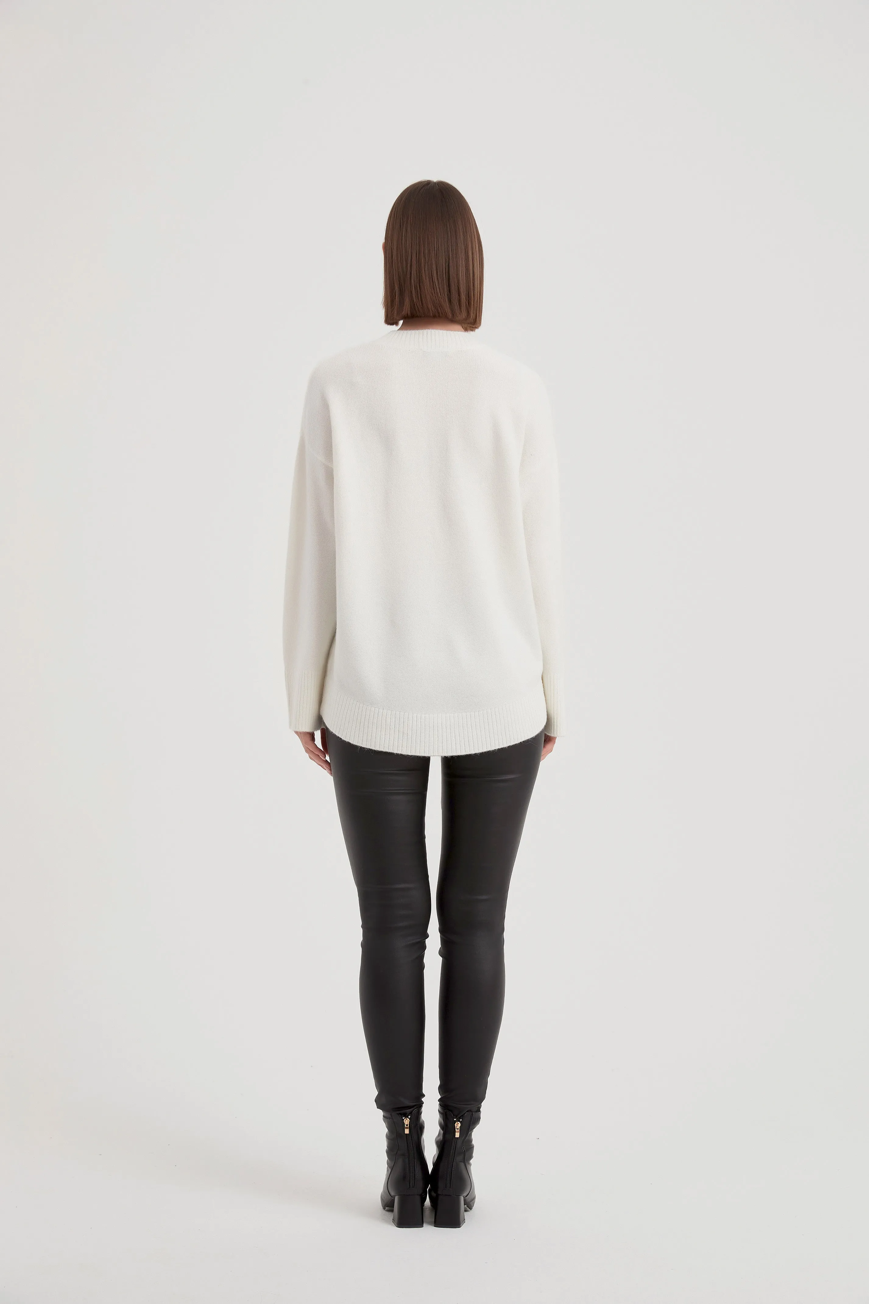 Tirelli Basic Knit Sweater New