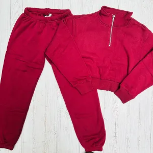 Tween Sets | Dylan Burgandy 2 Piece Set| Katie J NYC