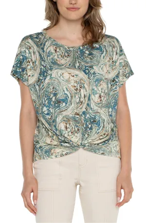 Twist Front Shirt