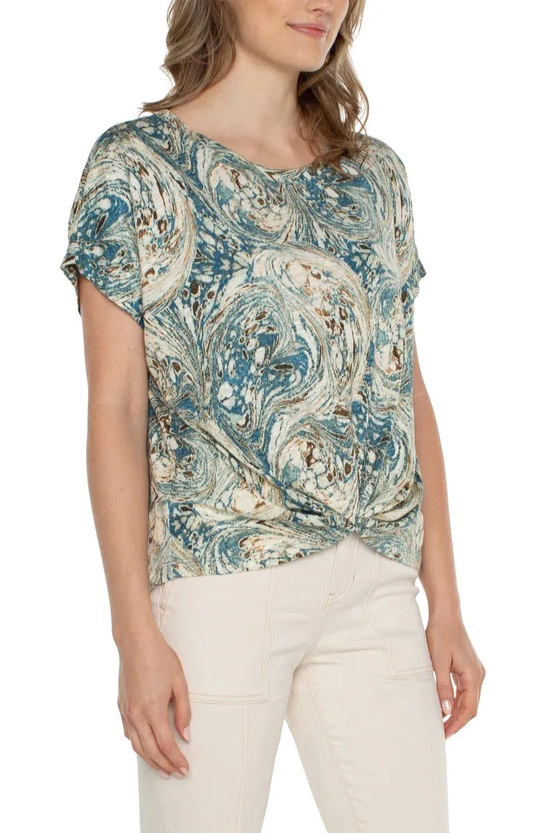 Twist Front Shirt