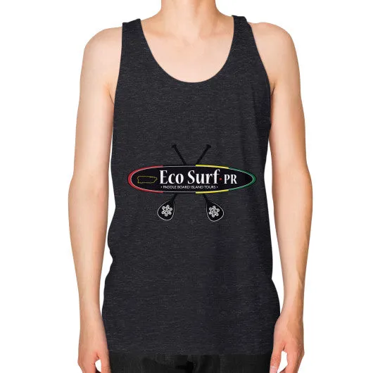 Unisex Fine Jersey Tank (on man)