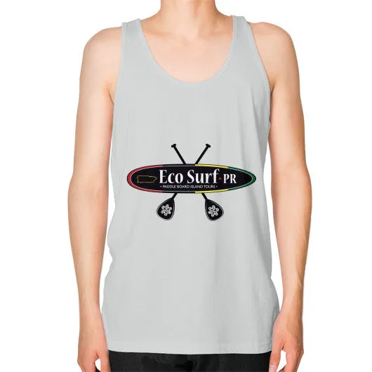 Unisex Fine Jersey Tank (on man)